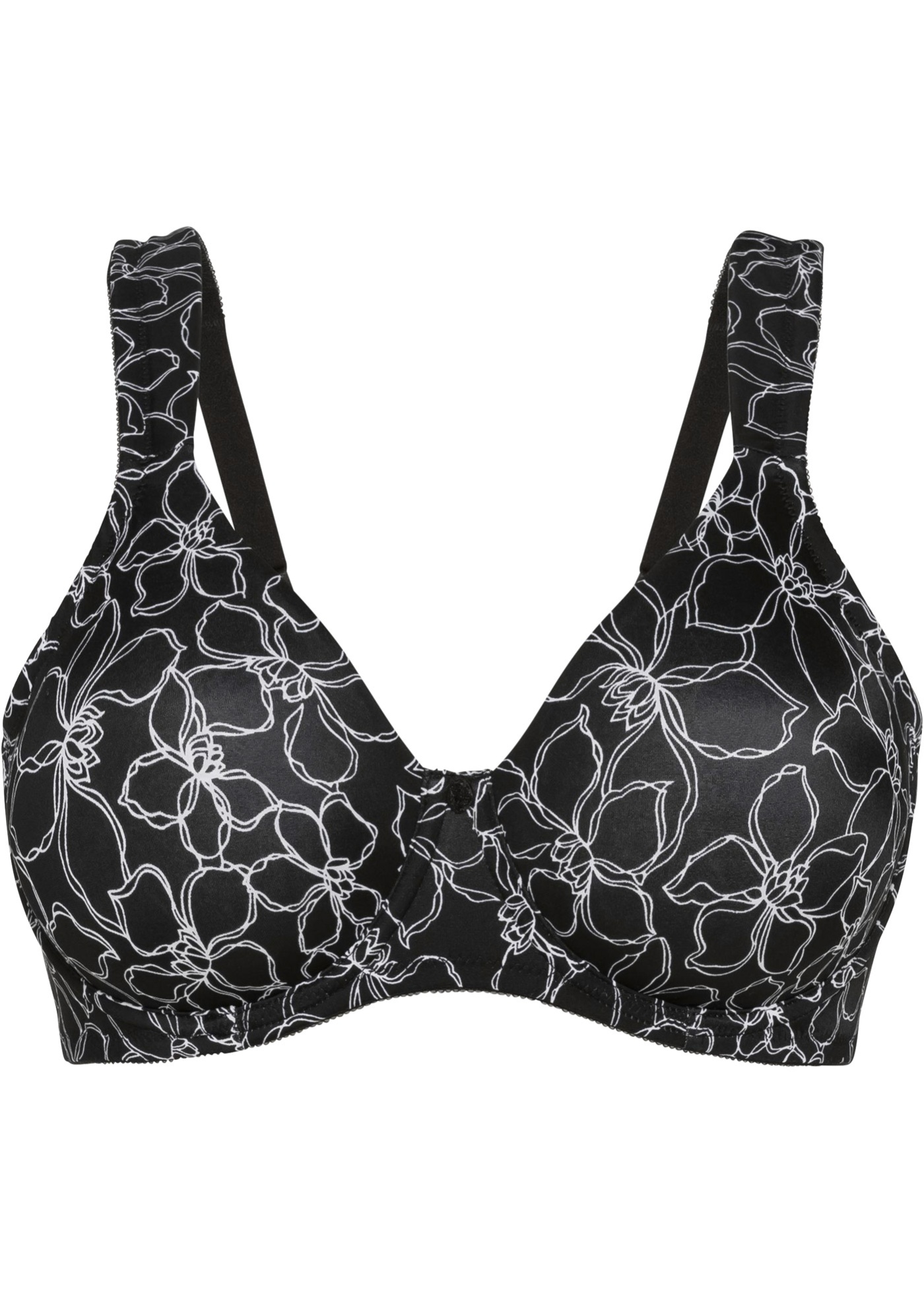 Biustonosz t-shirt minimizer na fiszbinach