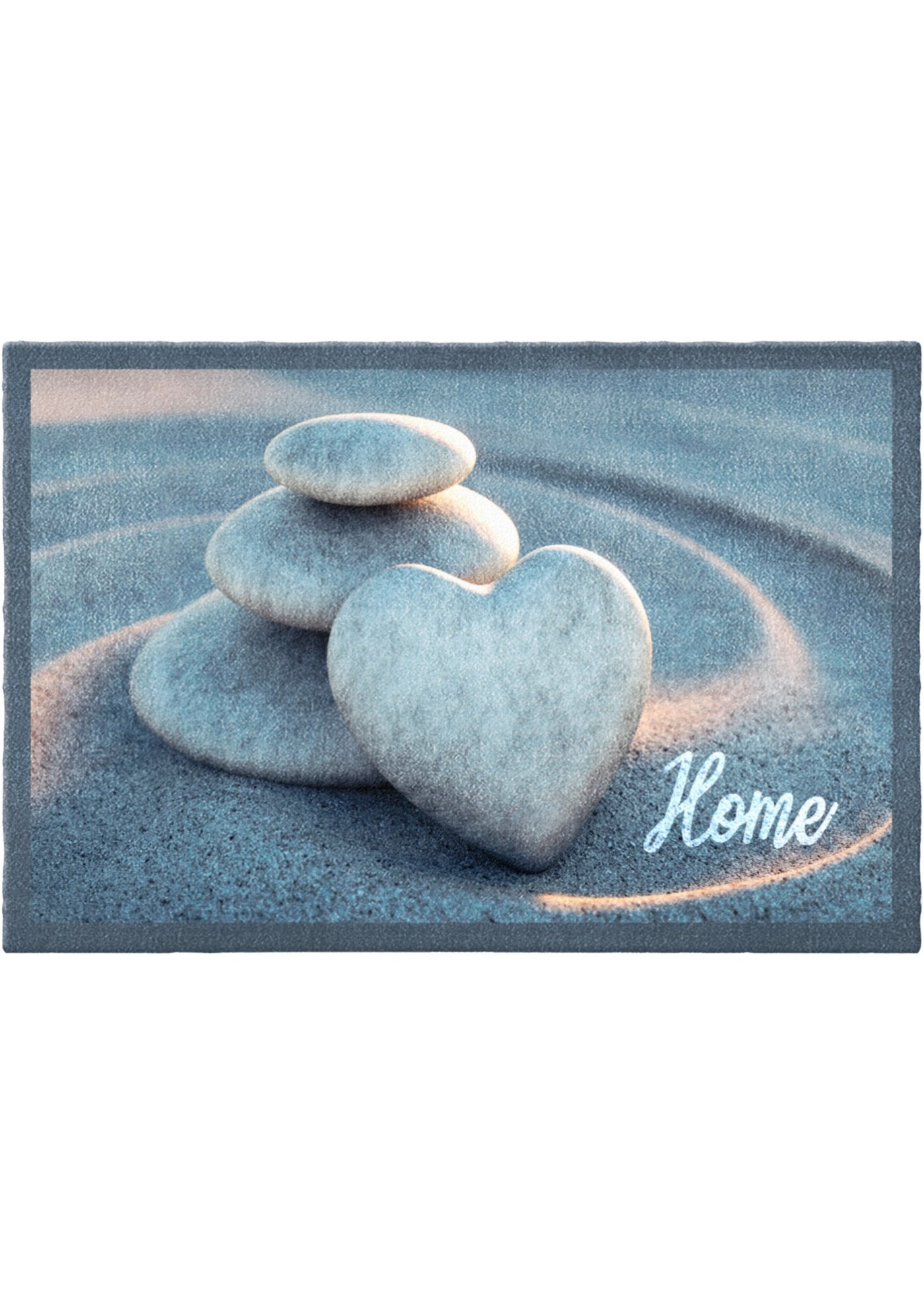 Wycieraczka z motywem kamieni