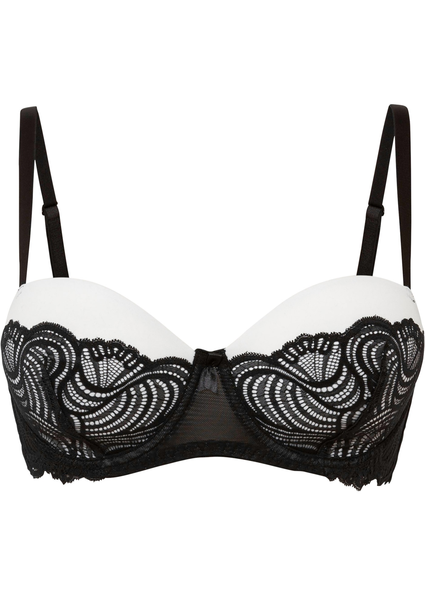 Biustonosz balkonetka na fiszbinach