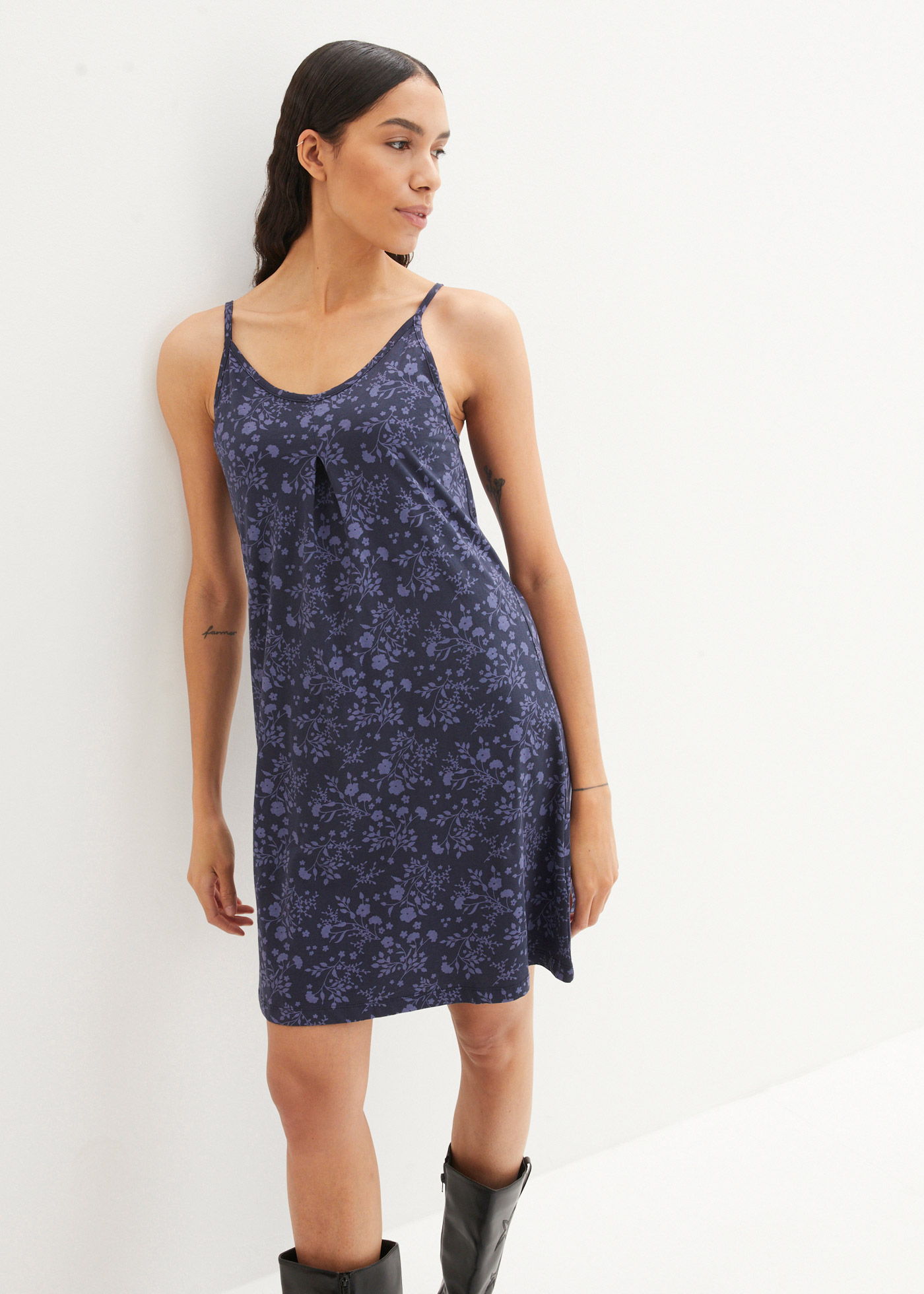 Sukienka shirtowa z nadrukiem