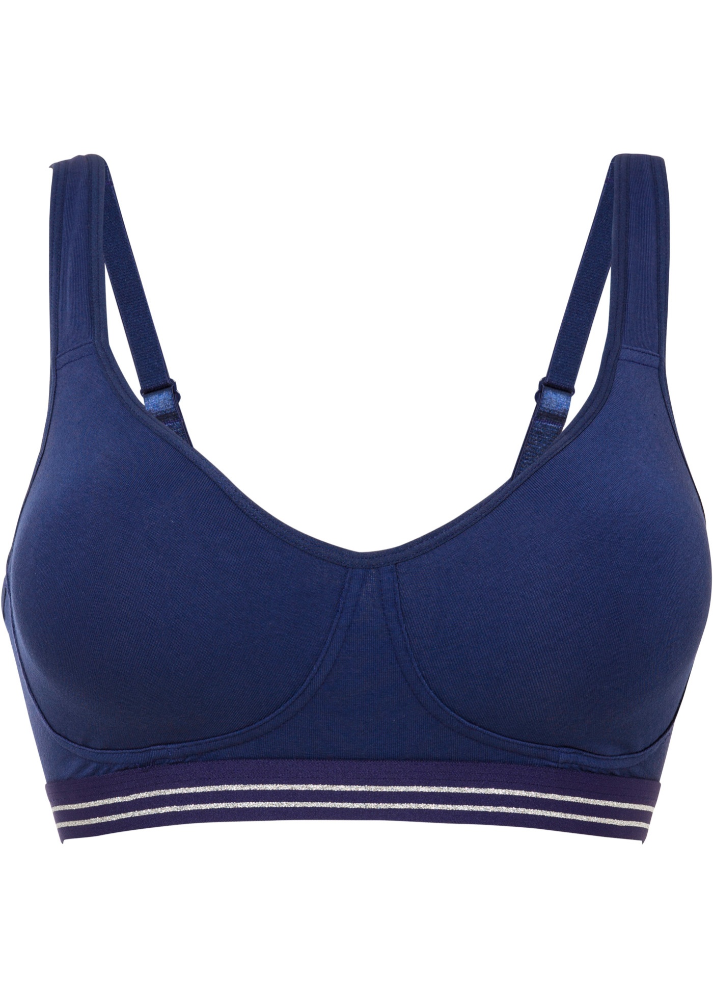 Biustonosz bez fiszbinów z bawełny organicznej