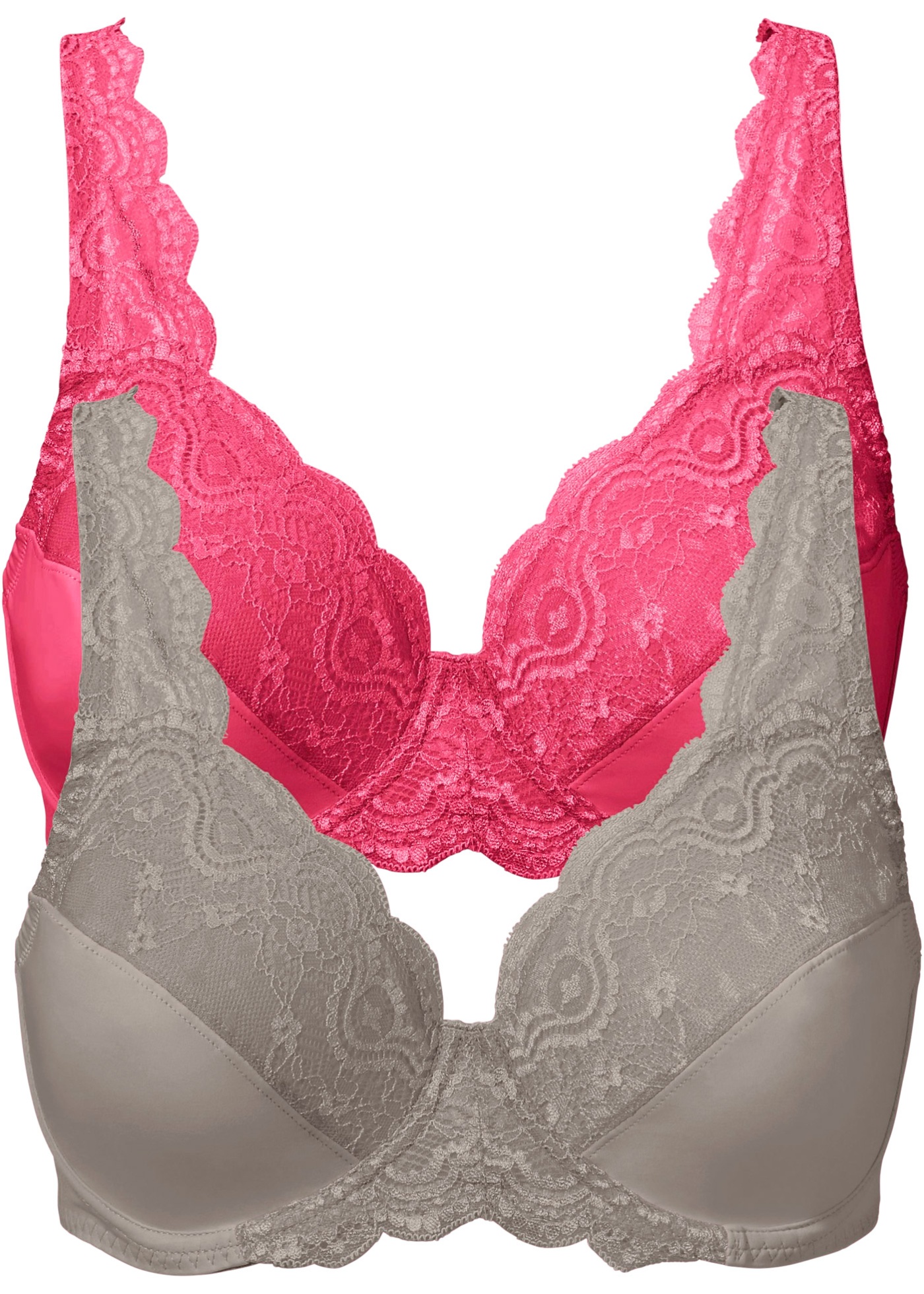 Biustonosz na fiszbinach (2 szt.)