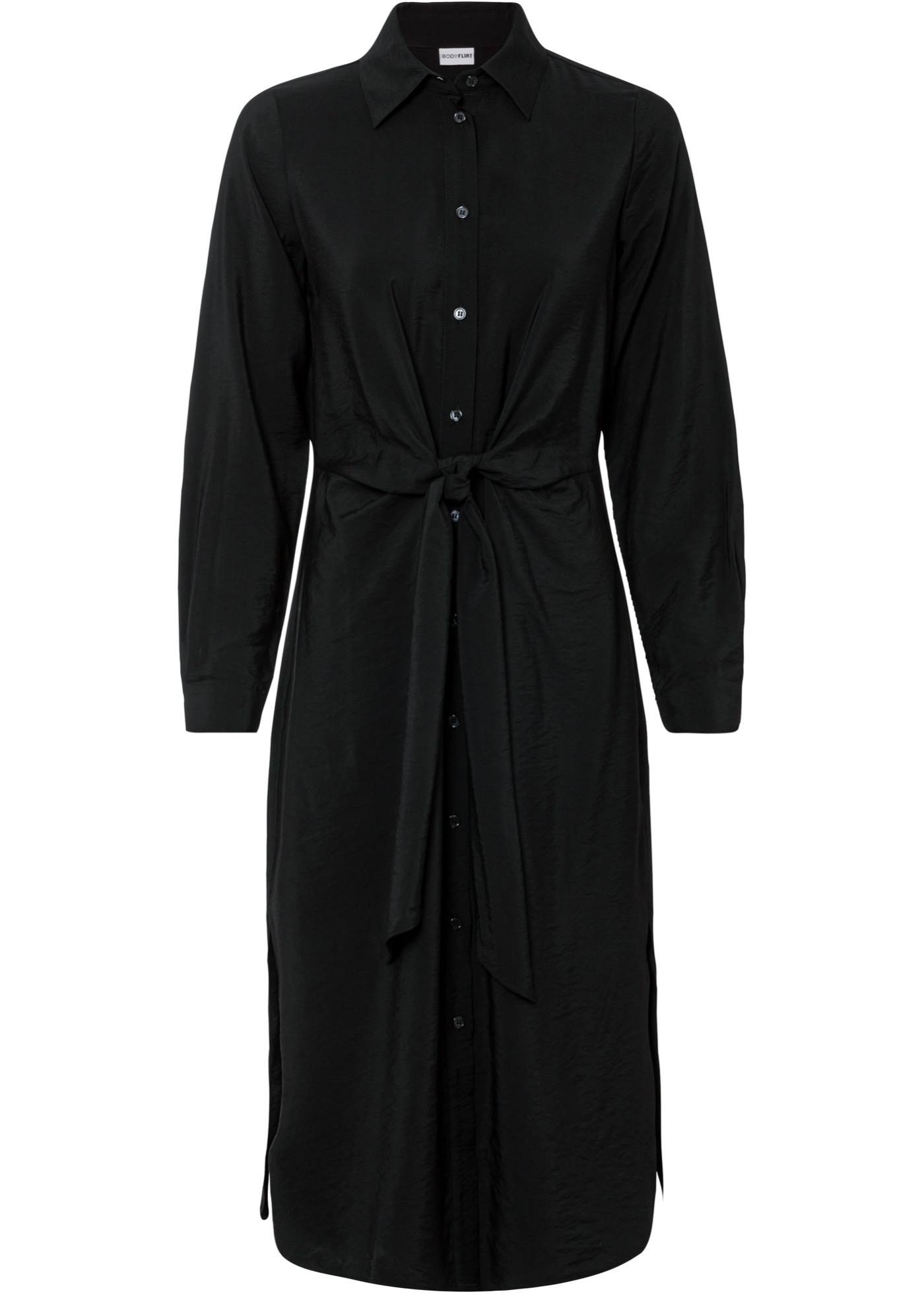 Sukienka midi z przewiązaniem