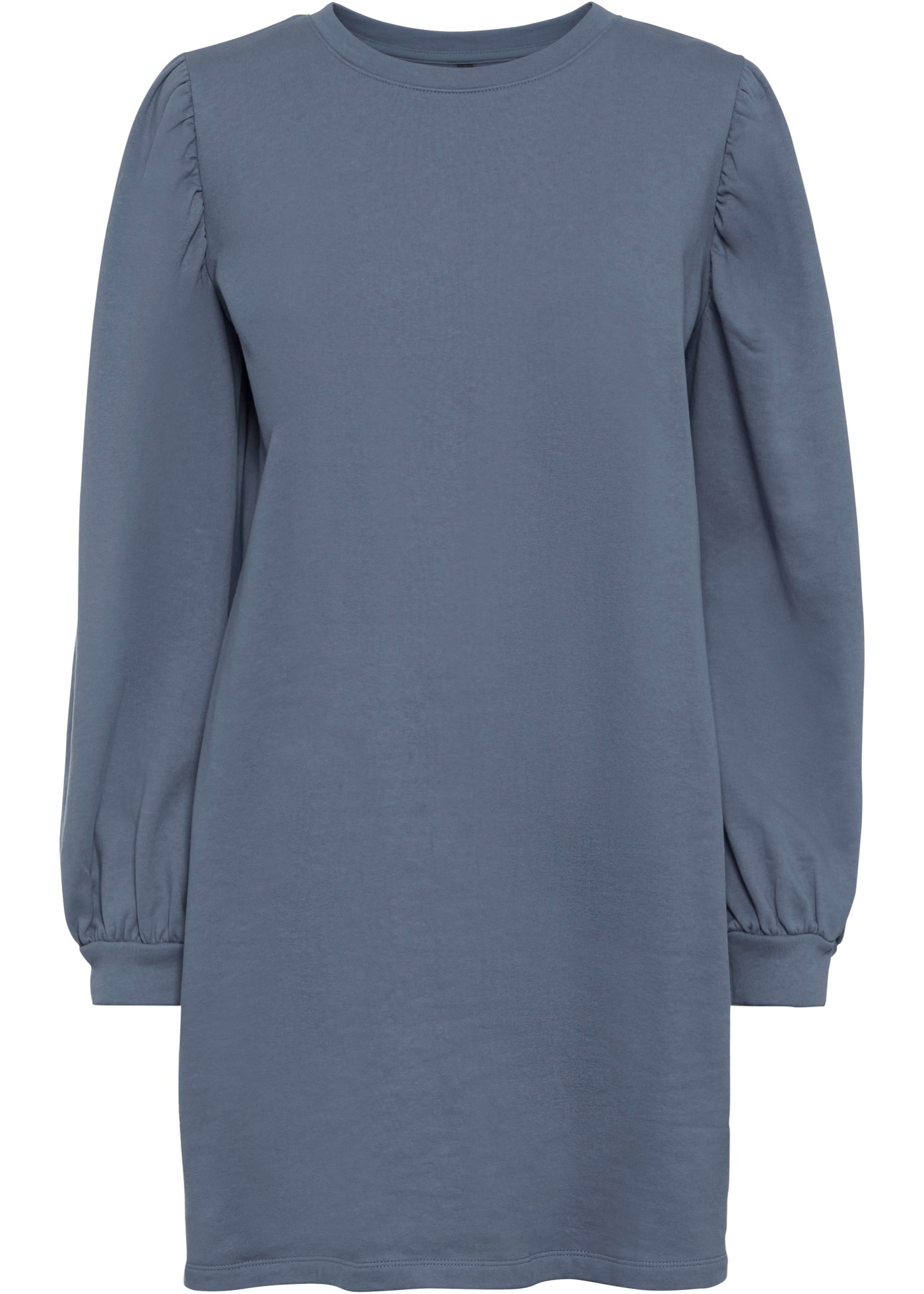 Sukienka dresowa z szerokimi rękawami, bawełna organiczna