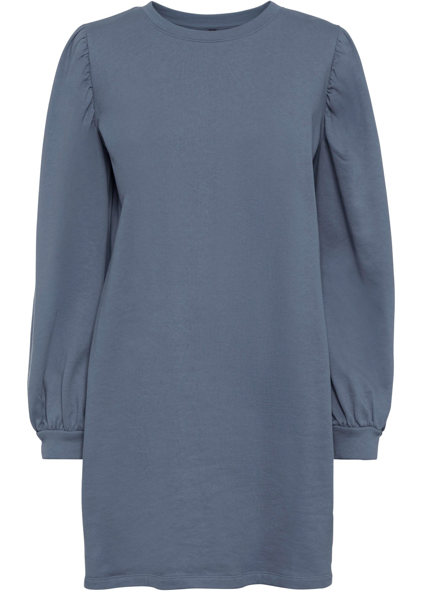 Sukienka dresowa z szerokimi rękawami, bawełna organiczna