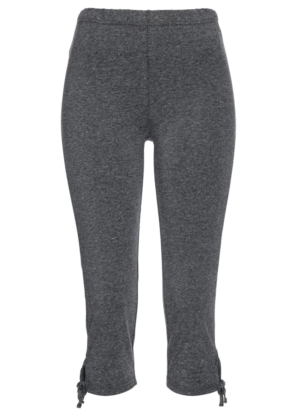 Legginsy rybaczki bonprix antracytowy melanż