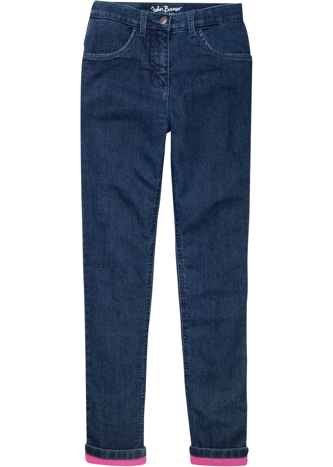 Dżinsy dziewczęce ocieplane