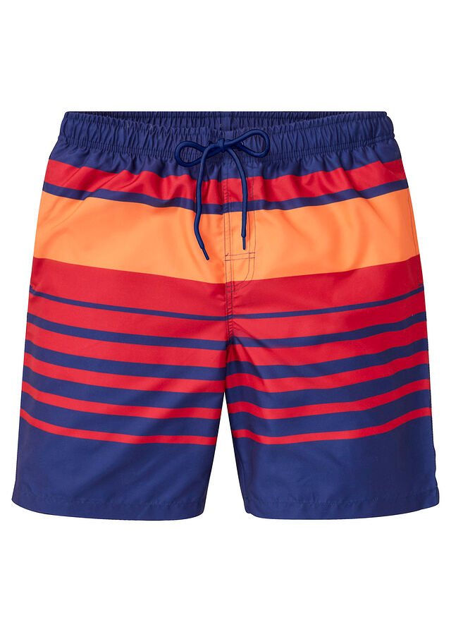 Szorty kąpielowe męskie z poliestru z recyklingu