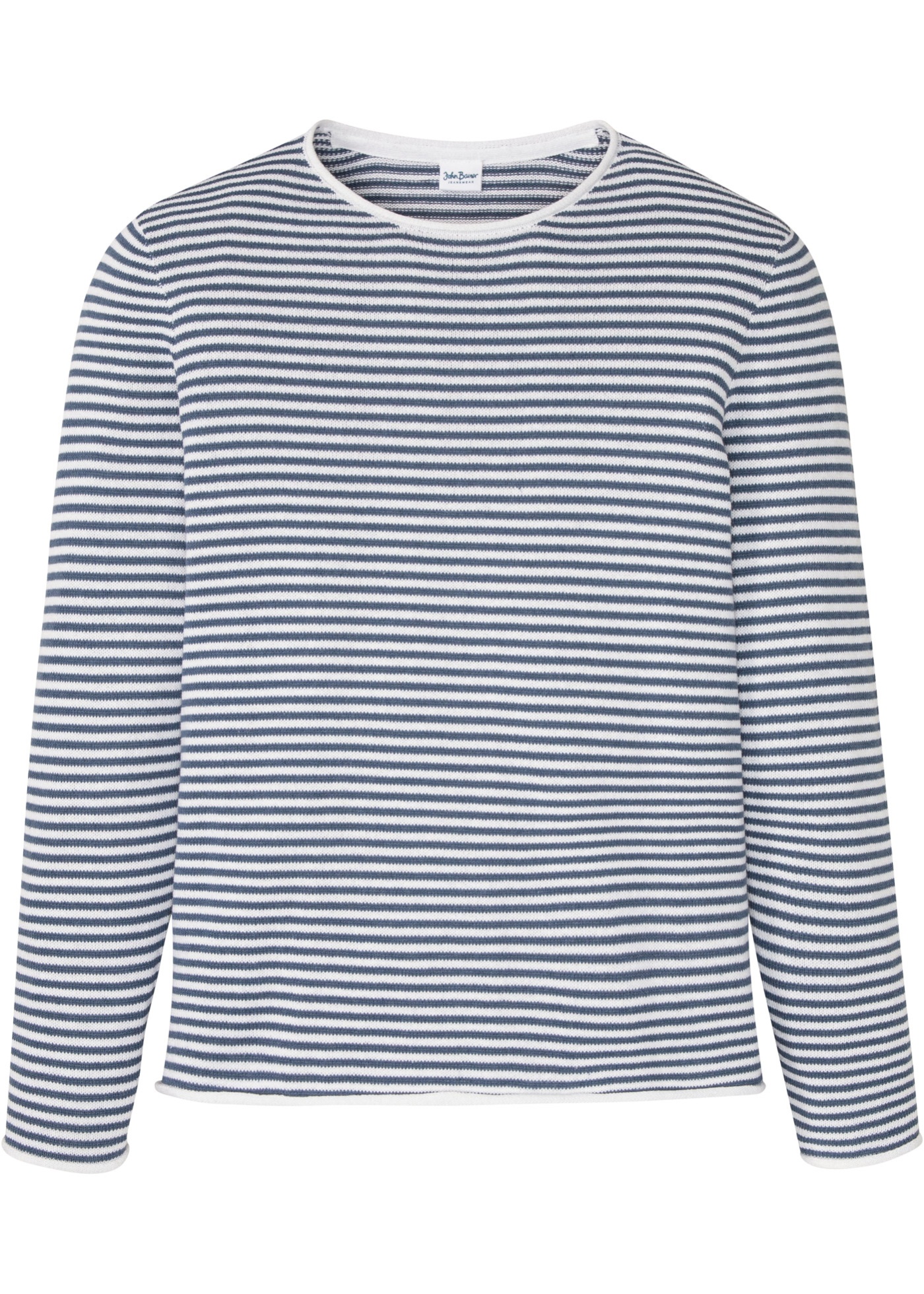 Sweter z bawełny z recyklingu