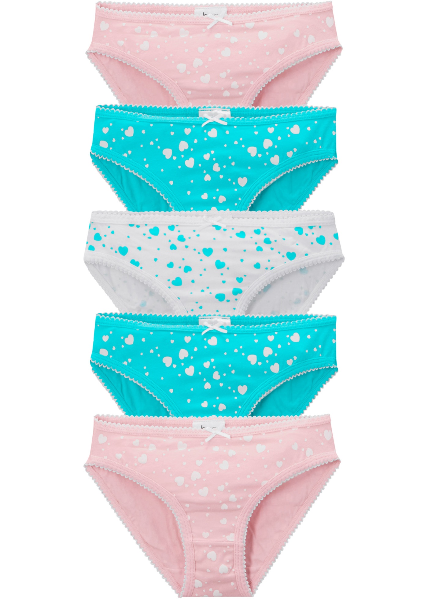 Figi dziewczęce (5 par)