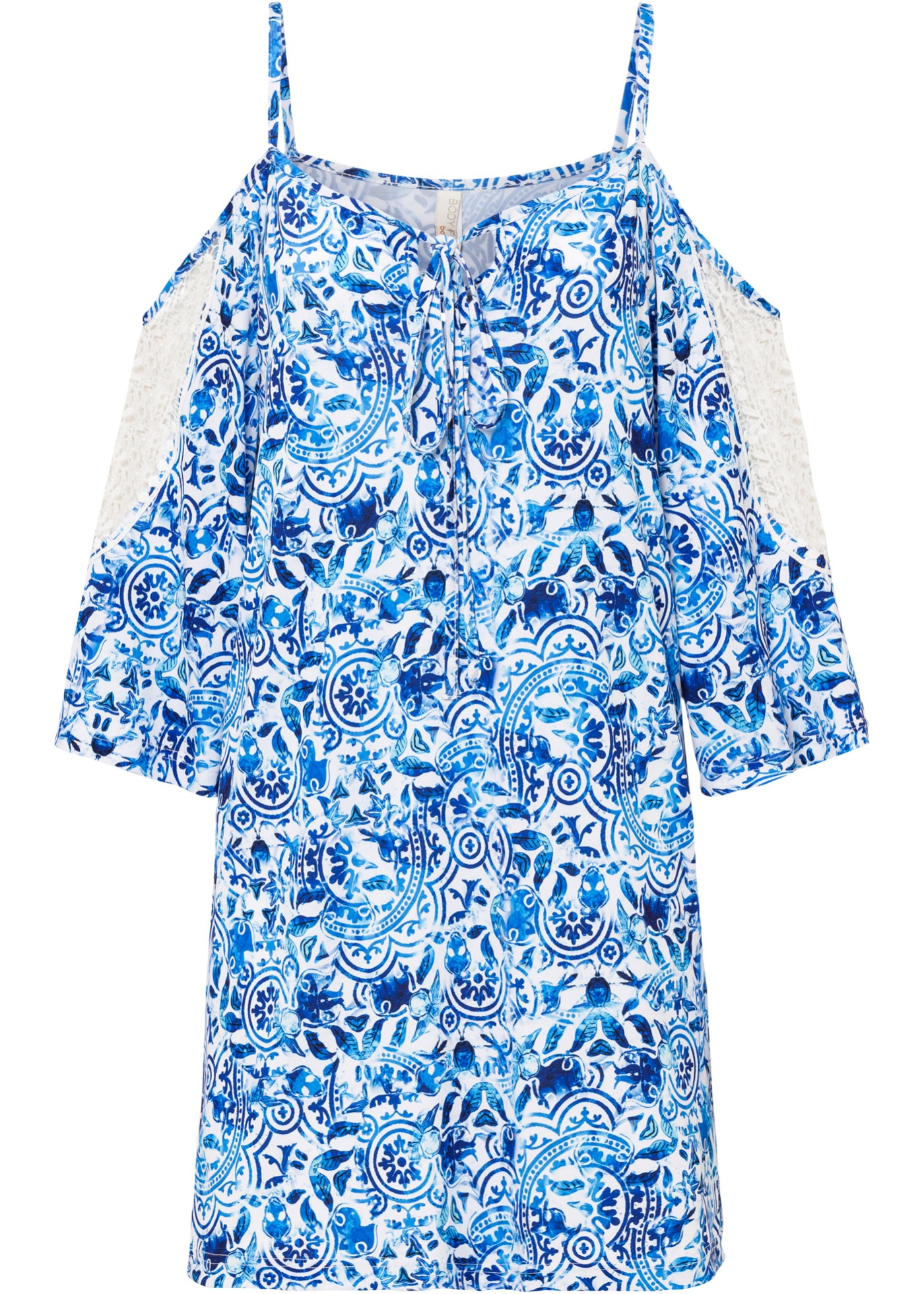 Sukienka cold-shoulder