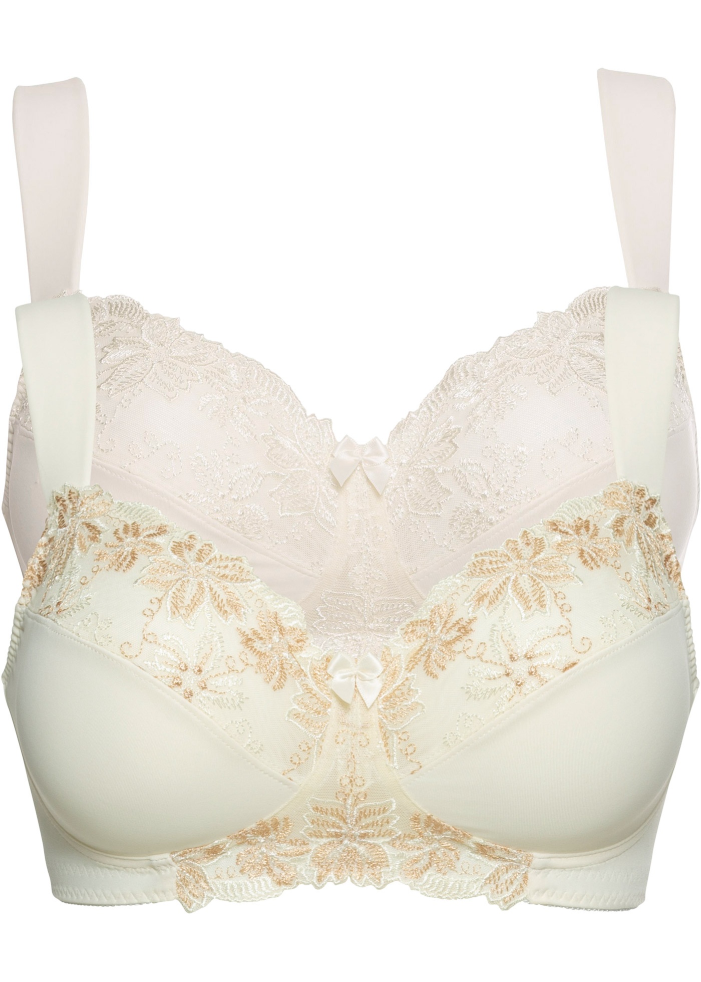 Biustonosz bez fiszbinów (2 szt.)