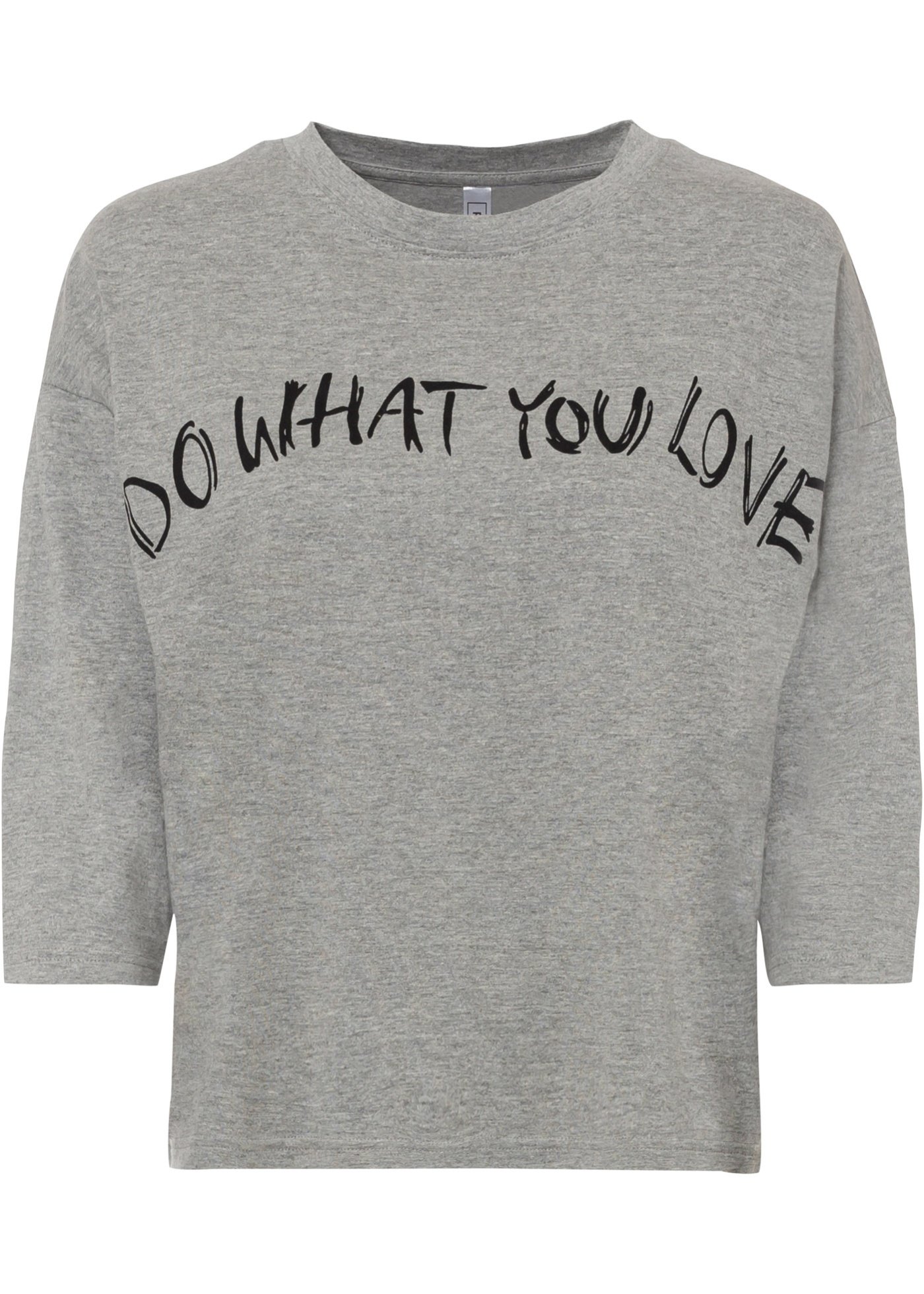 Shirt z nadrukiem i rękawami 3/4