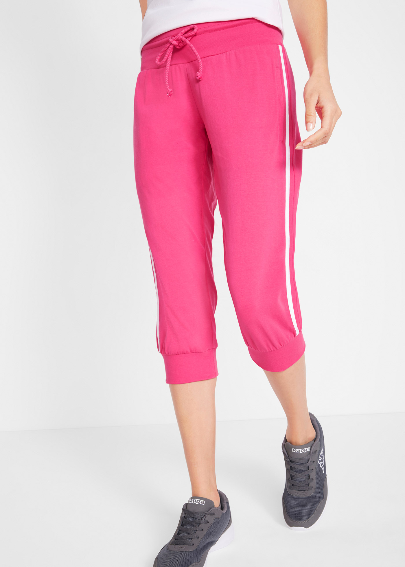 Spodnie sportowe 3/4 z bawełny (2 pary)