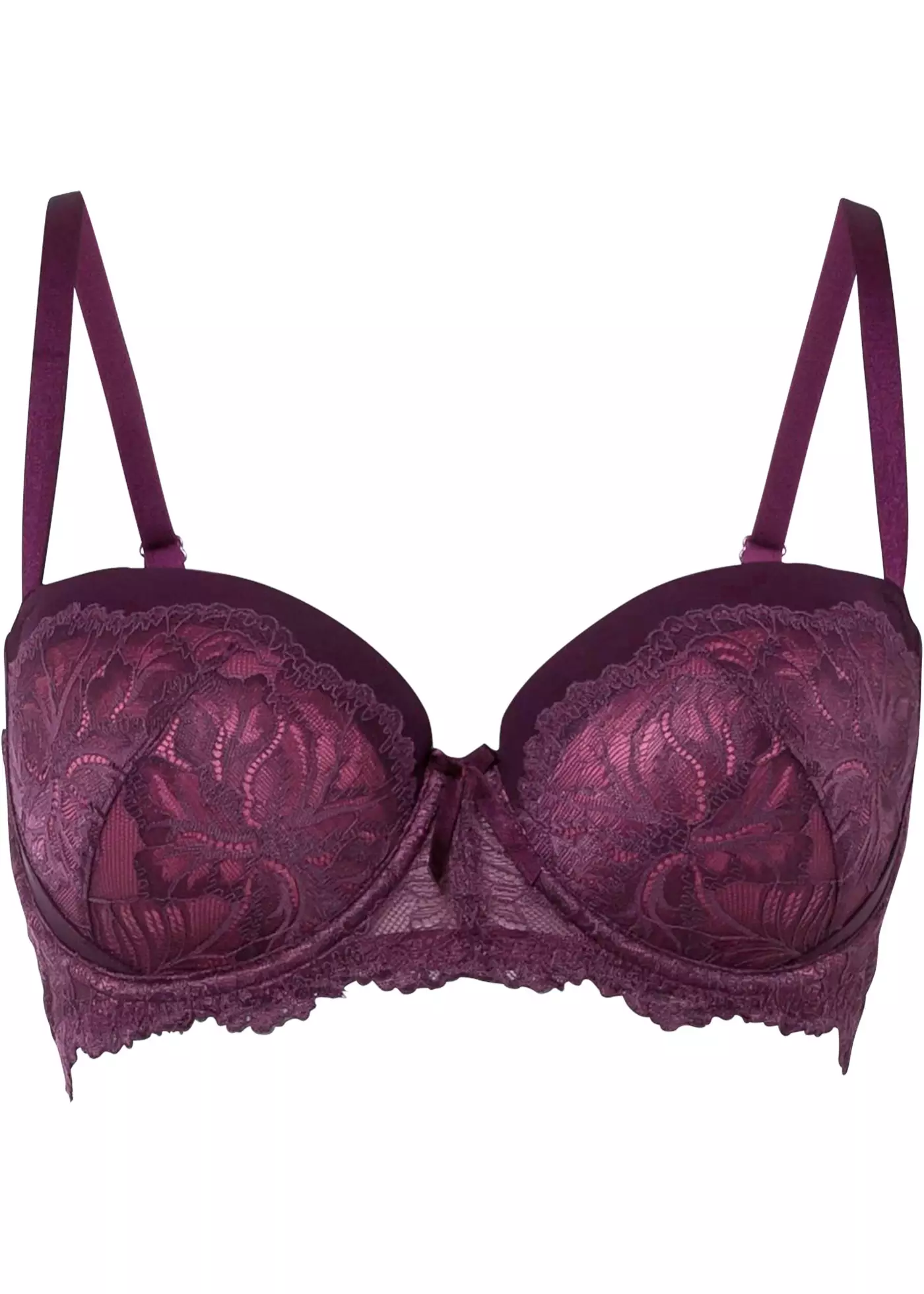 Biustonosz balkonetka na fiszbinach