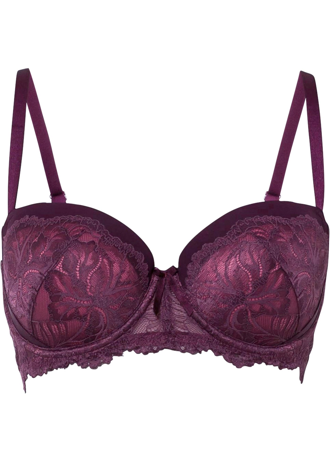 Biustonosz balkonetka na fiszbinach