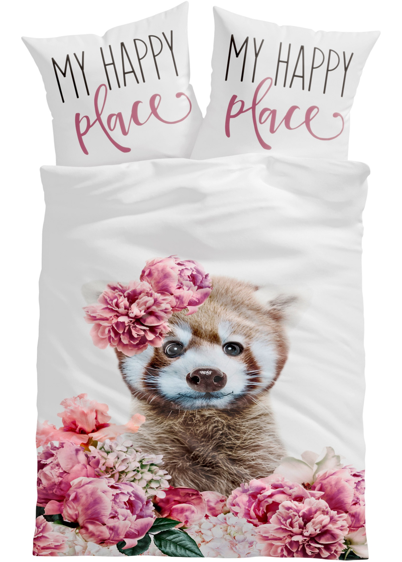 Pościel dwustronna z motywem niedźwiadka