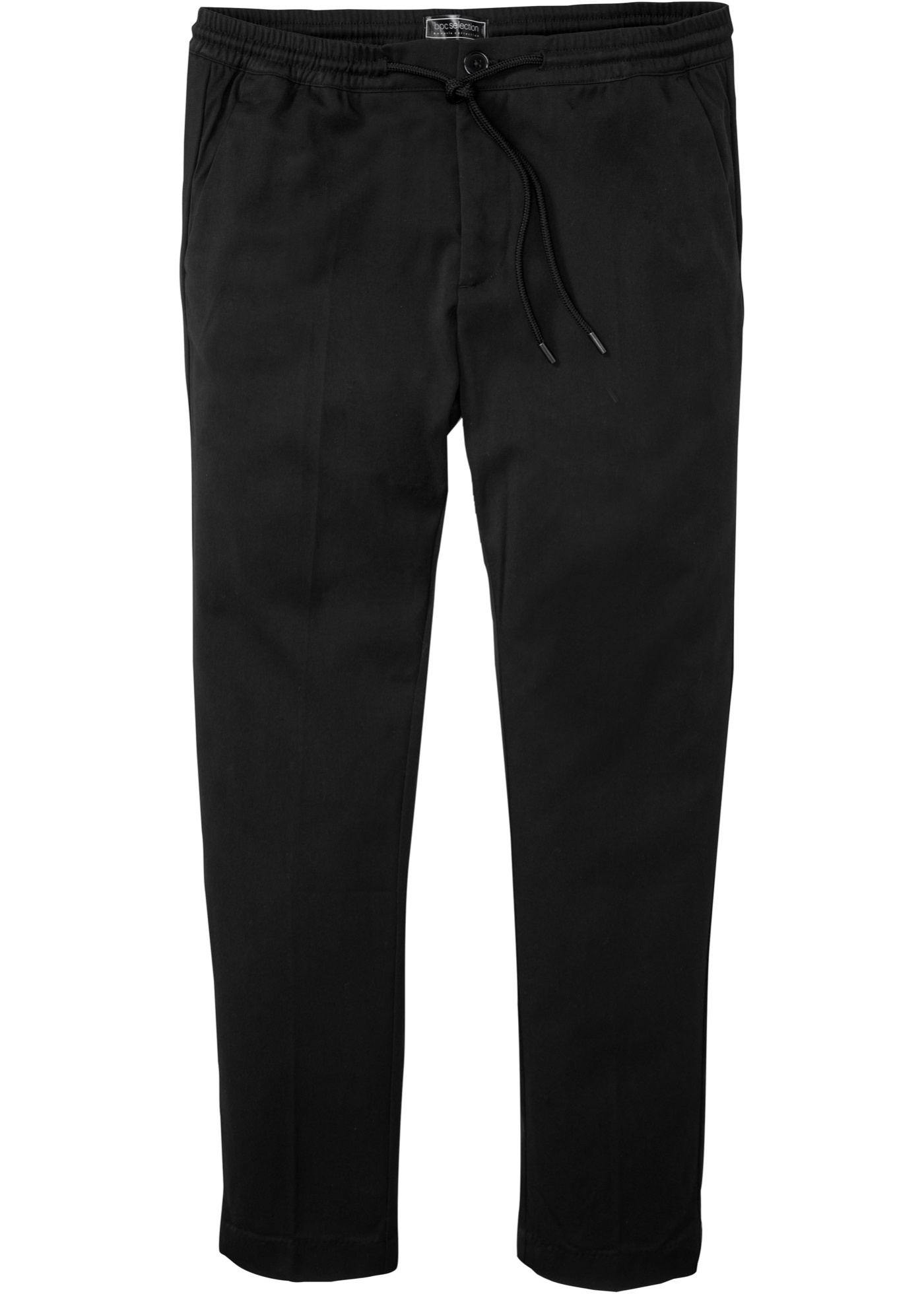 Spodnie chino z gumką w talii, Regular Fit Straight