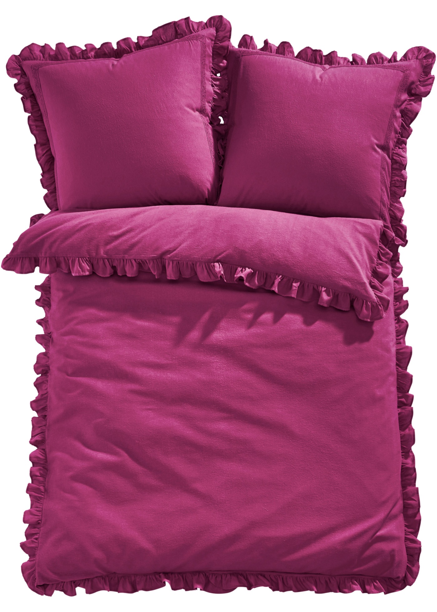 Pościel z falbanami