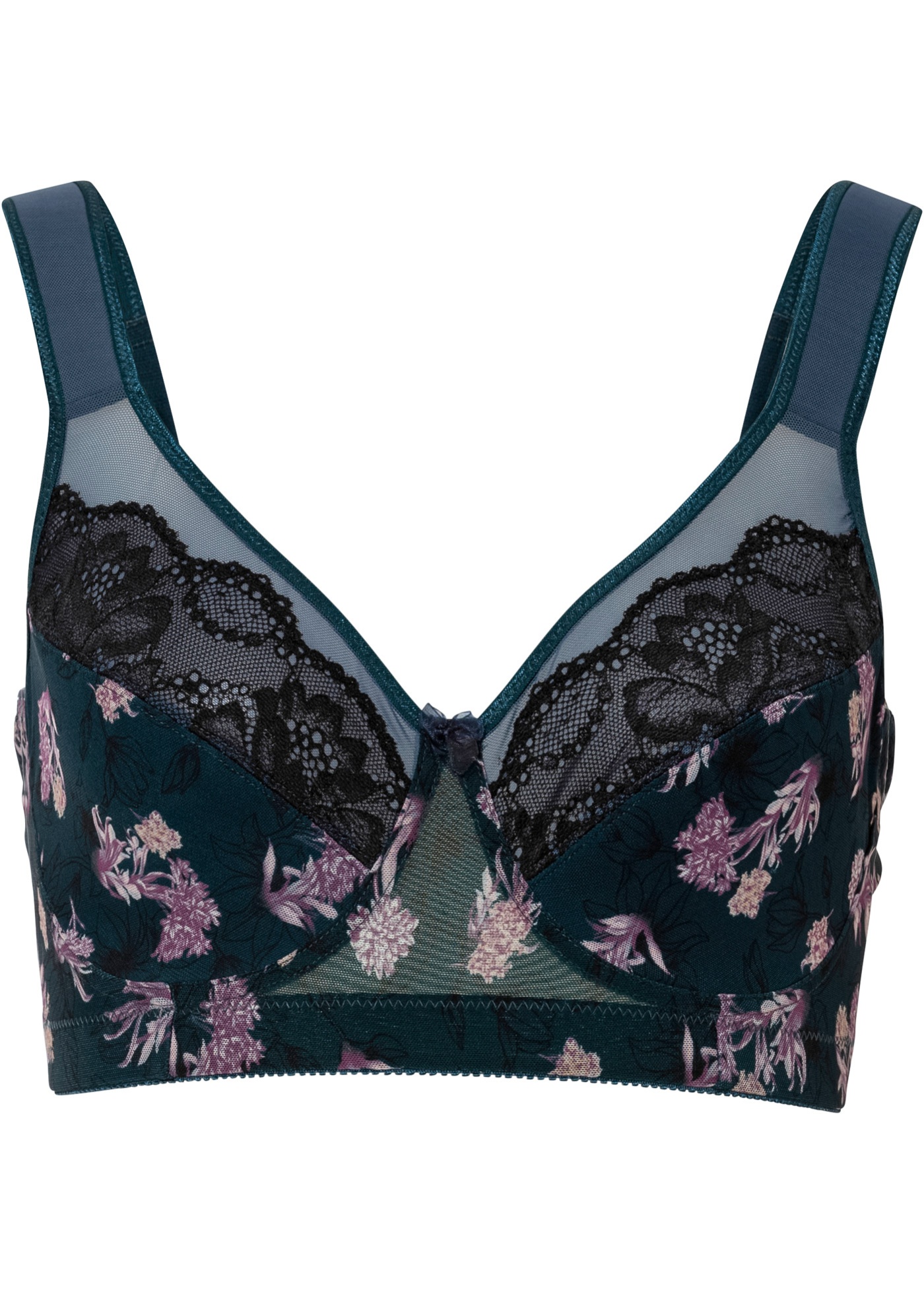 Miękki biustonosz minimizer bez fiszbinów