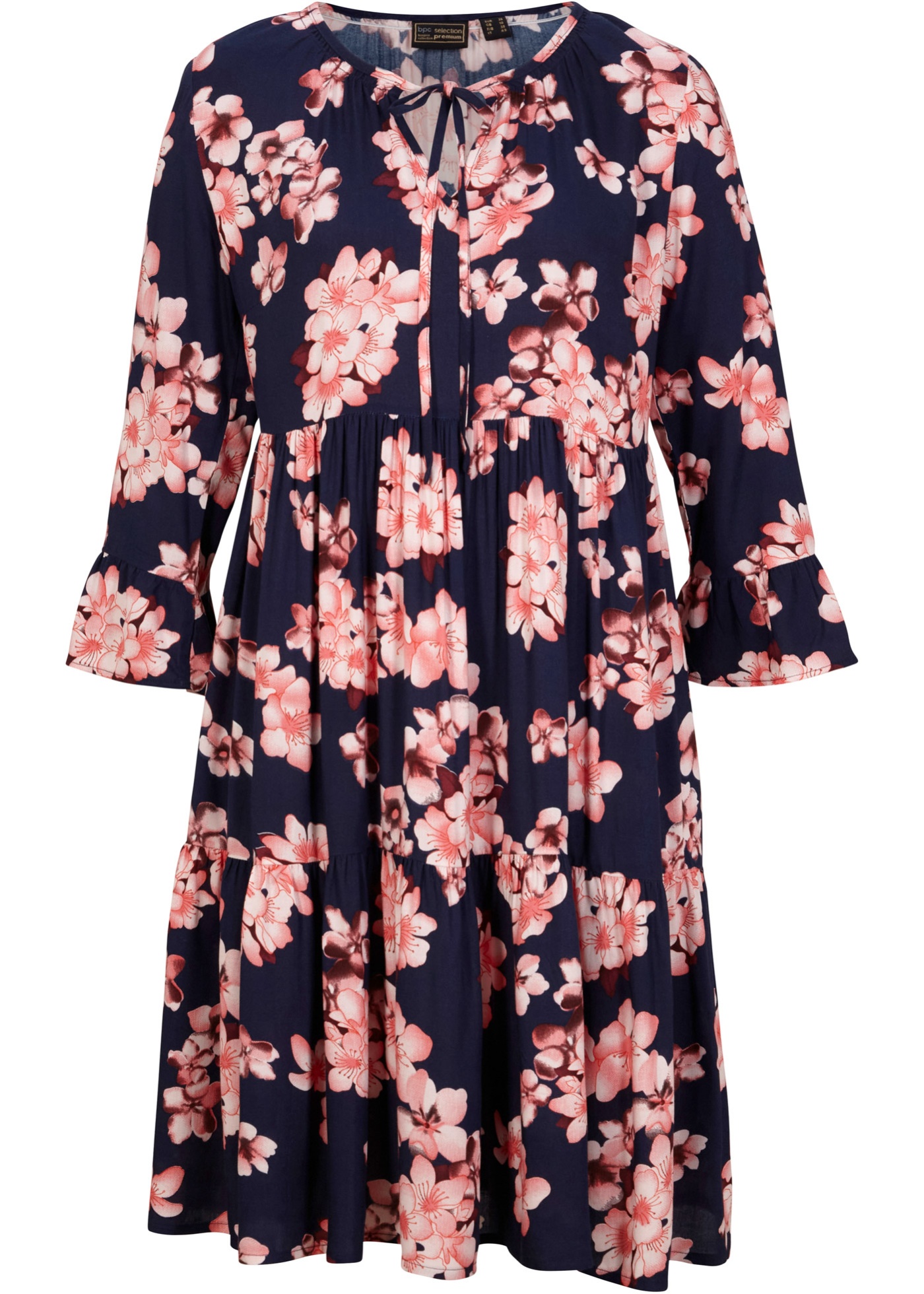 Sukienka z wiskozy z nadrukiem