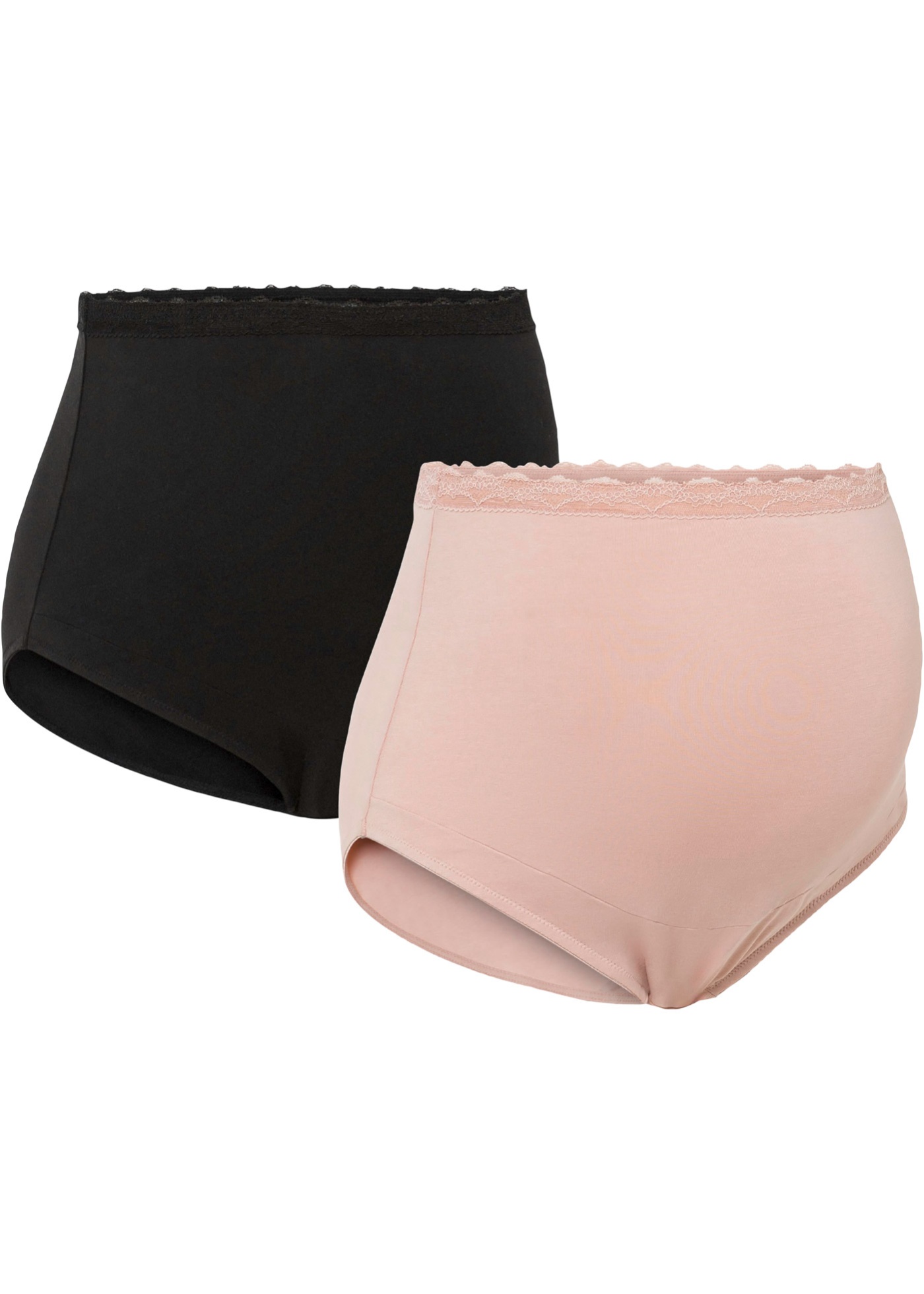 Figi ciążowe z bawełny organicznej (2 pary)