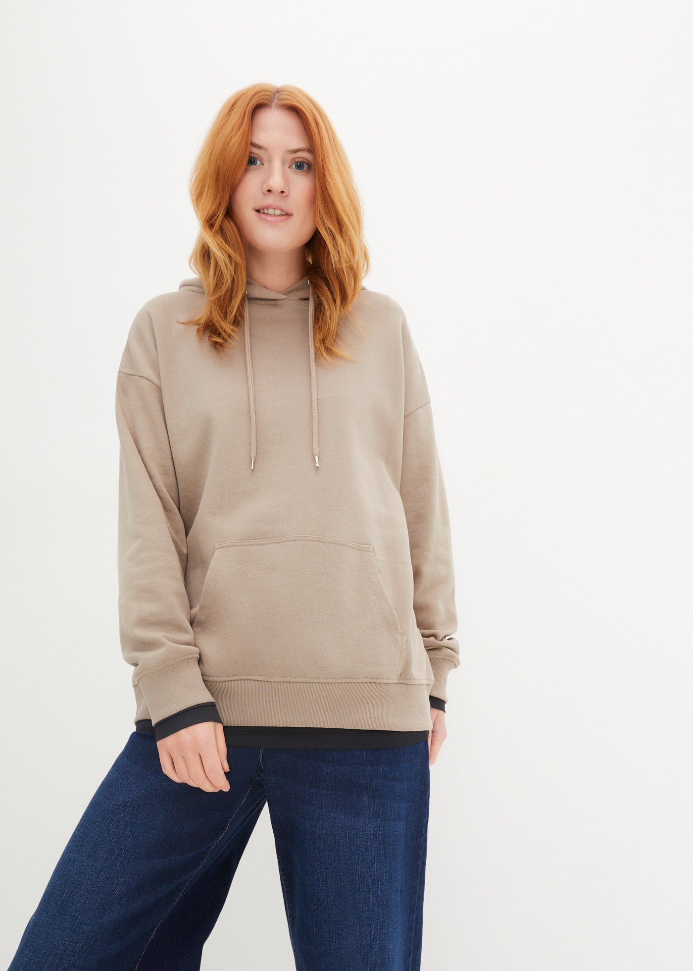 Bluza z kapturem oversized