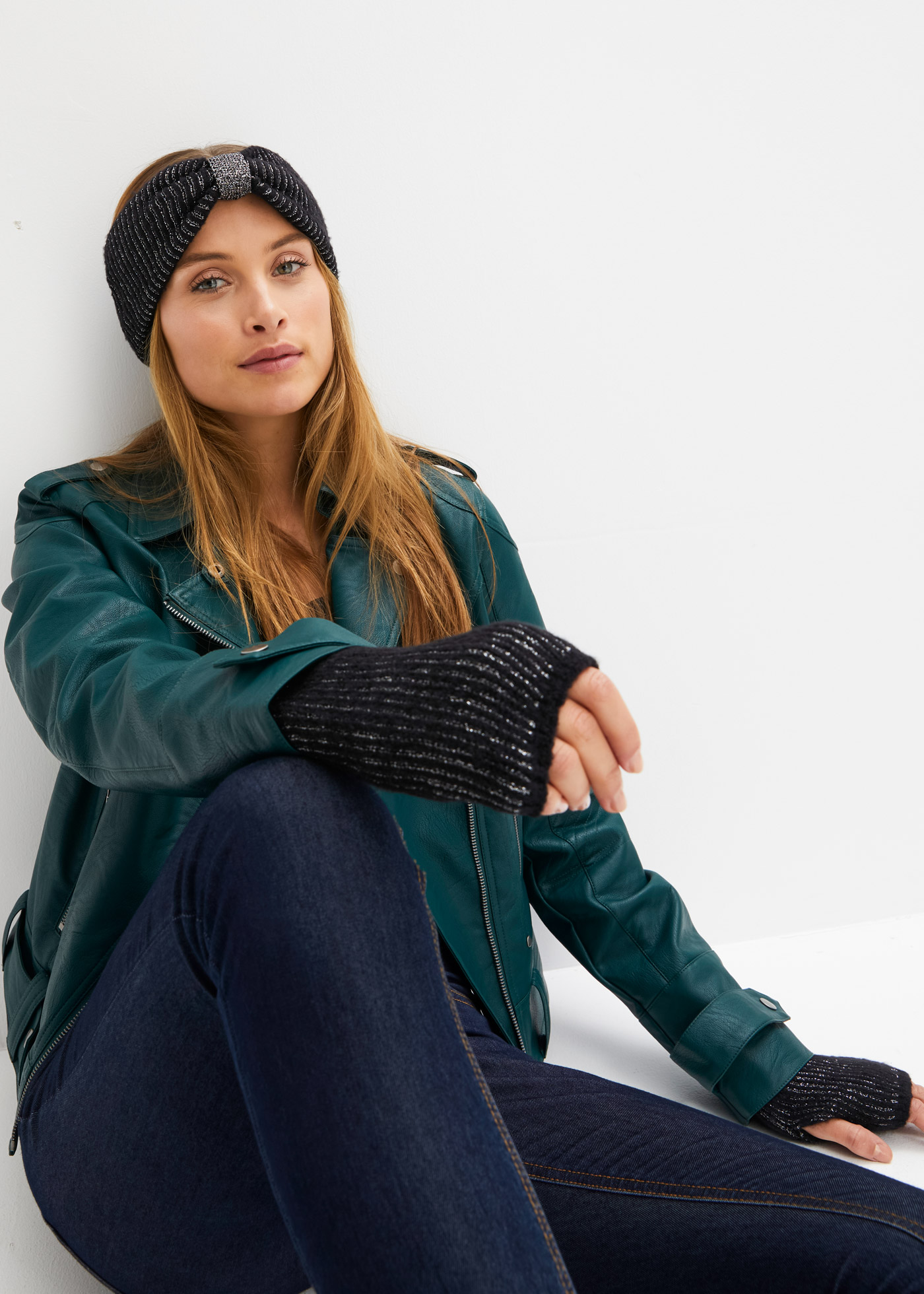 Opaska + getry na ręce (kompl. 3-częściowy)