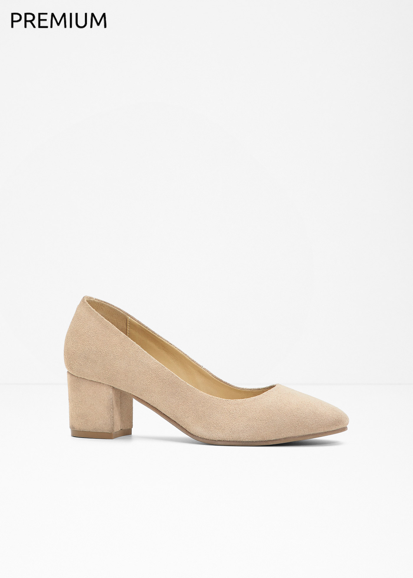 Czółenka skórzane