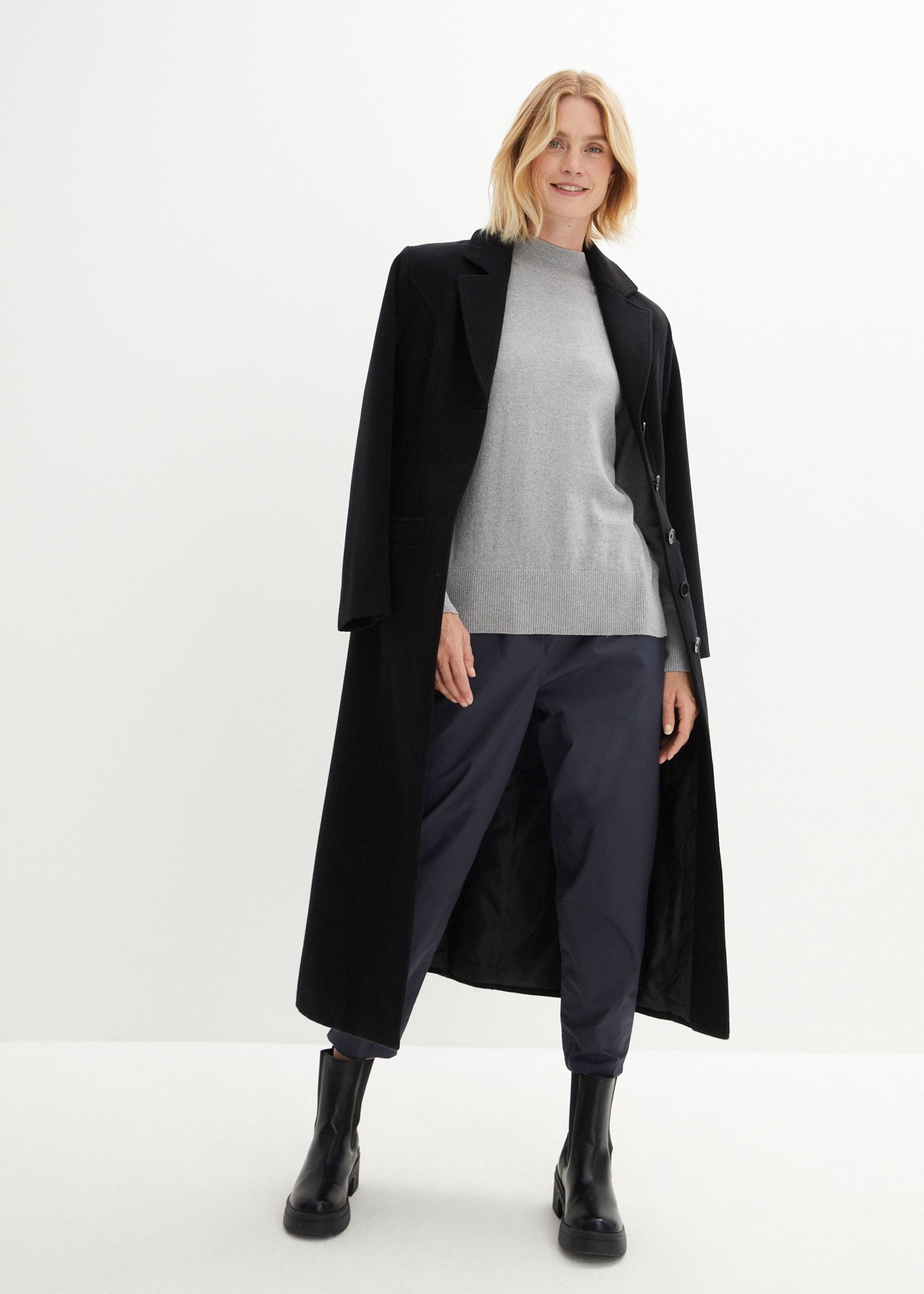 Spodnie papertouch z gumką