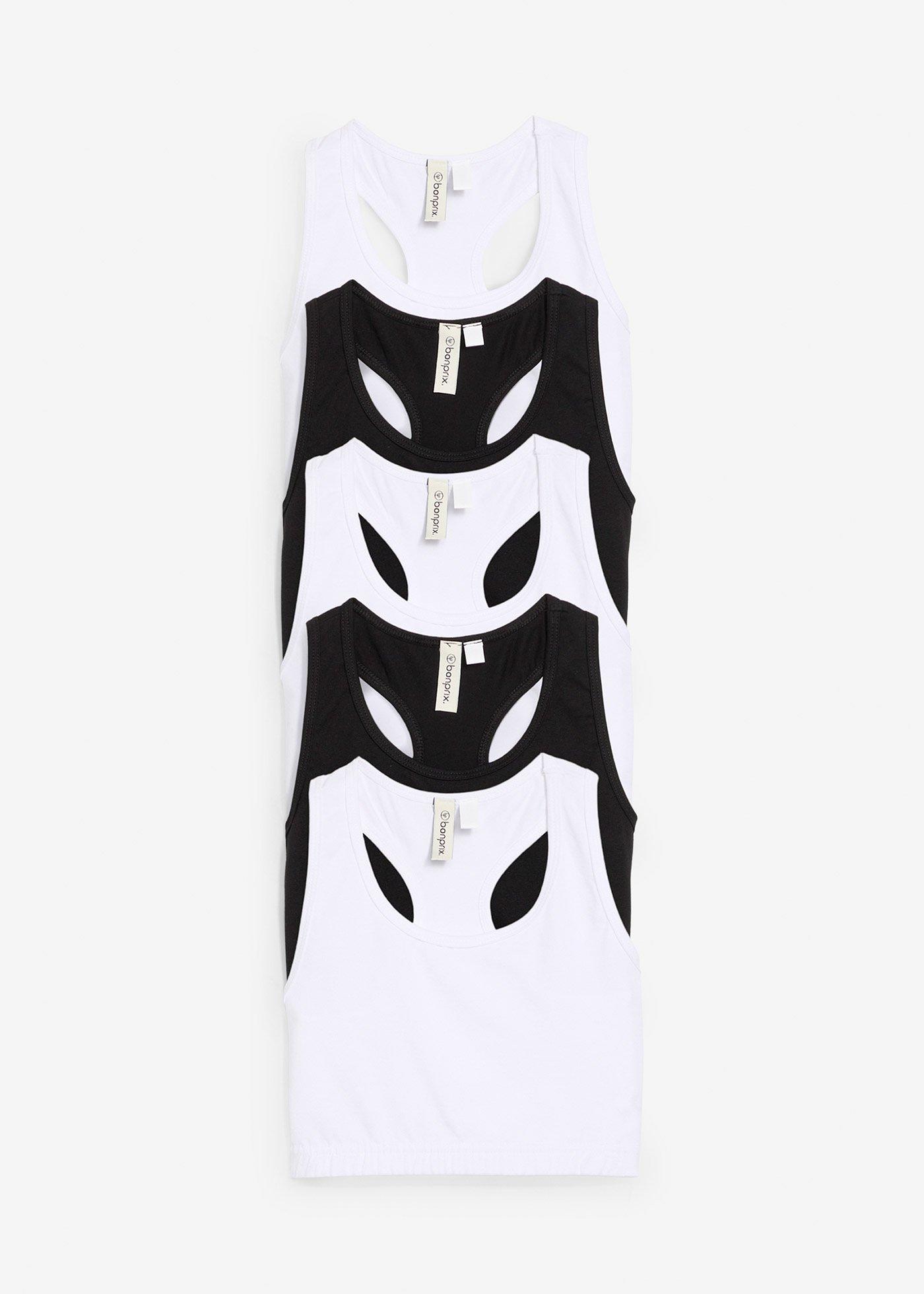 Biustonosz bustier z miękką bawełną organiczną (5 szt.)