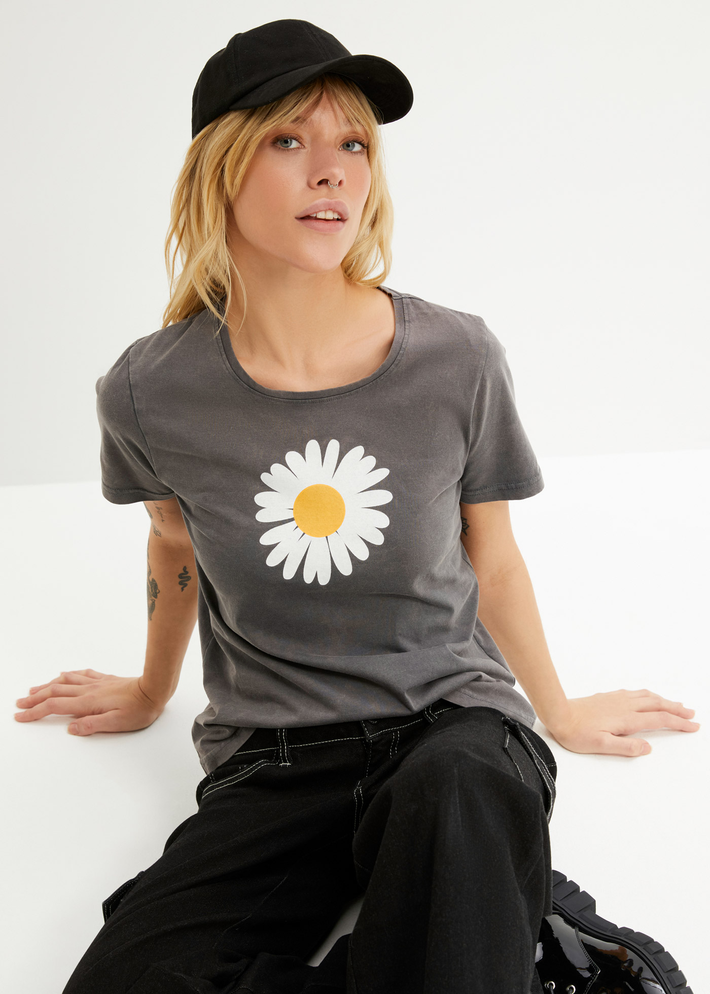 T-shirt z czystej bawełny organicznej