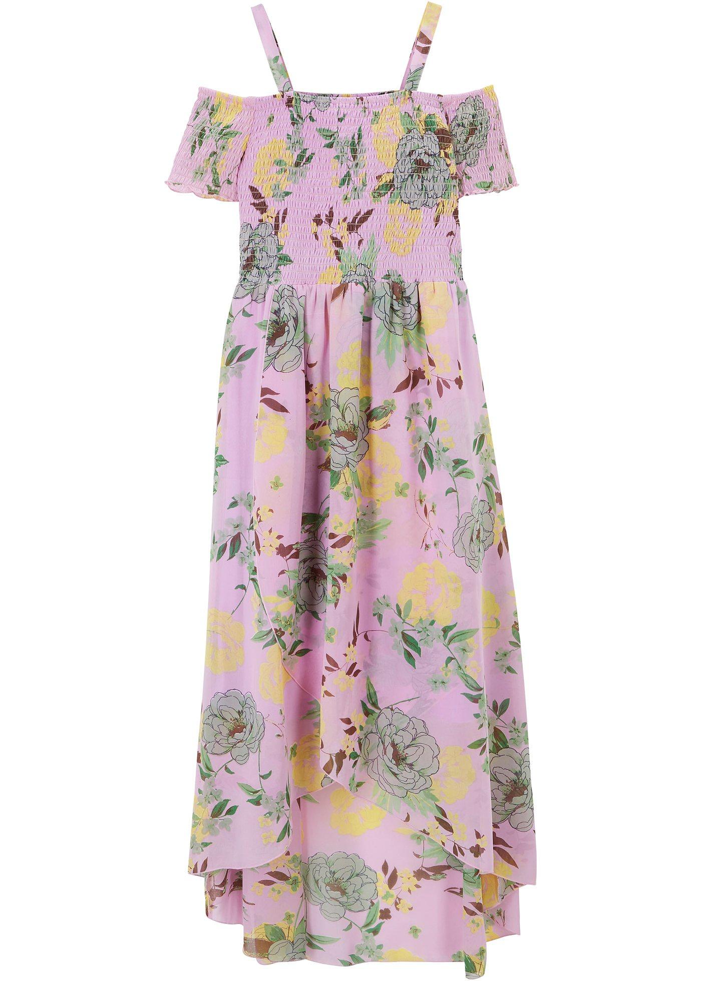 Sukienka z dekoltem carmen