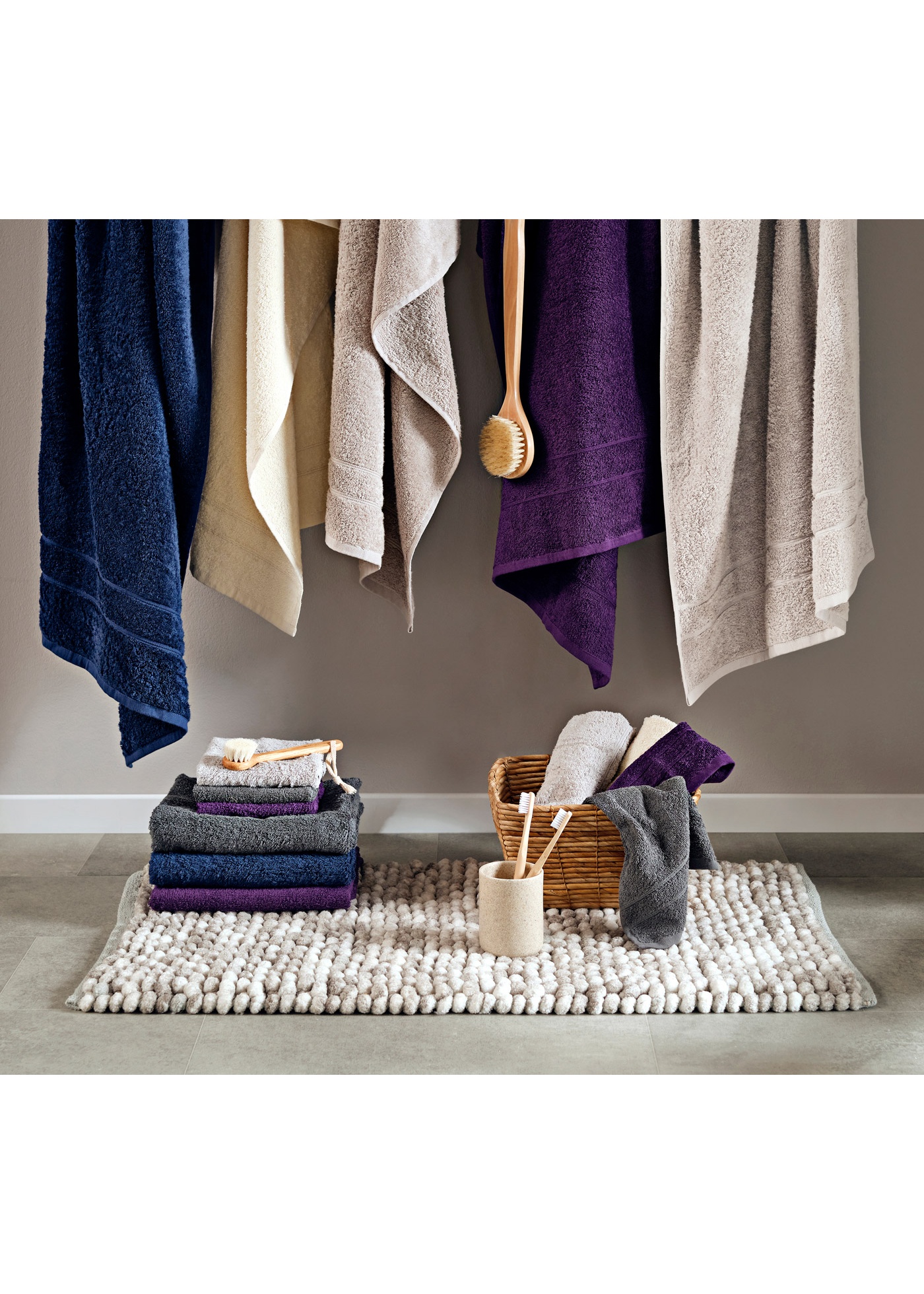 Komplet ręczników (10 szt.)