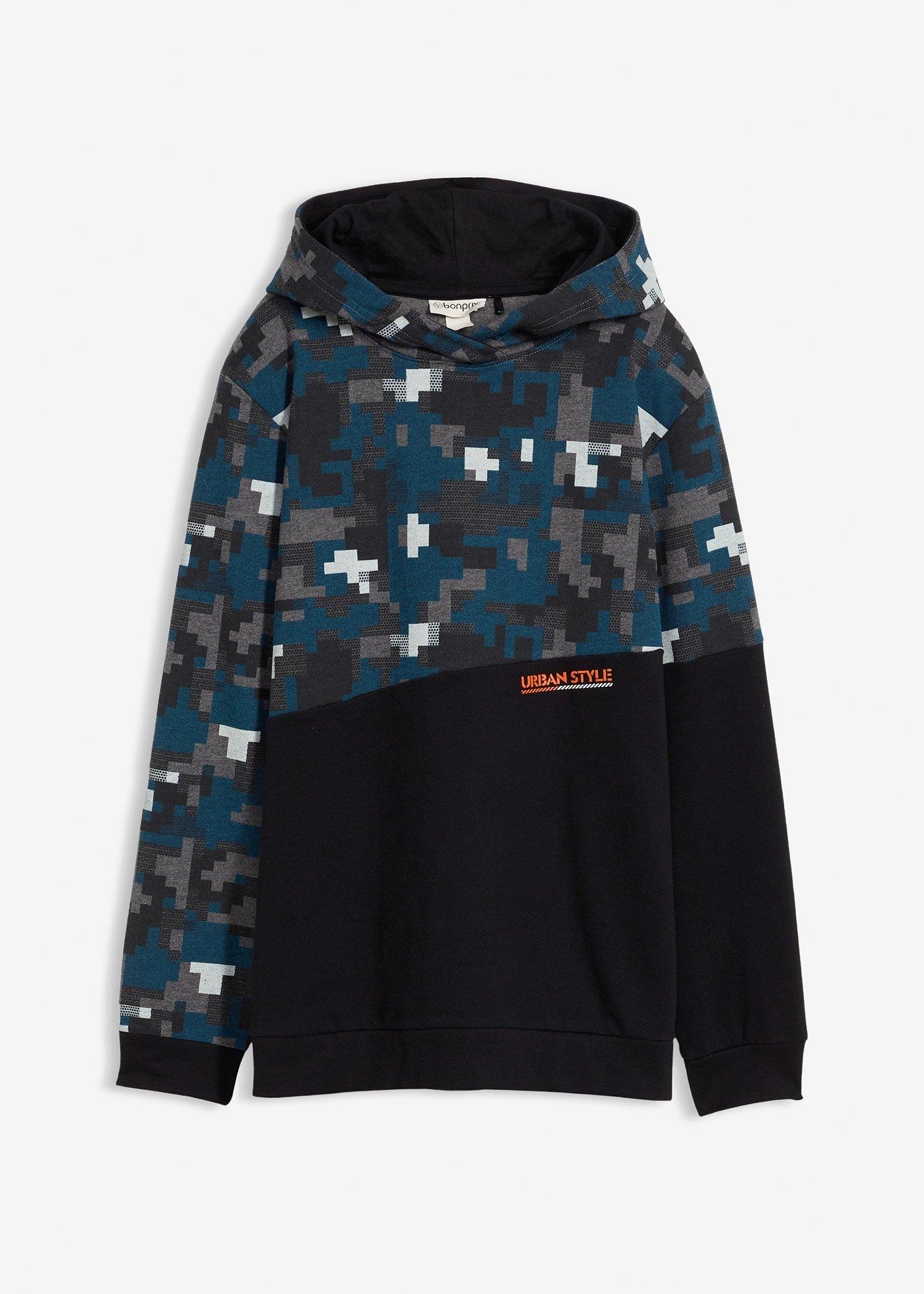 Bluza z kapturem z bawełny organicznej