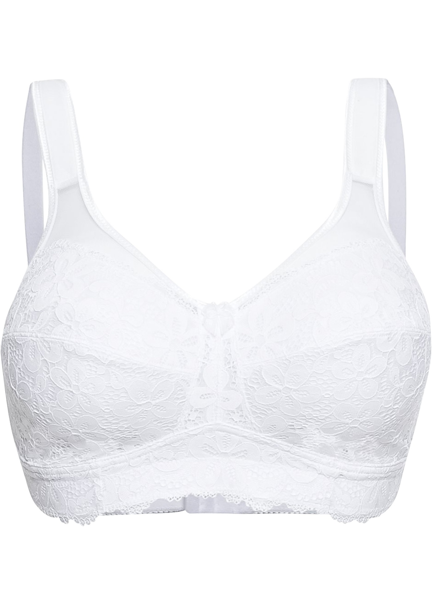 Biustonosz odciążający bez fiszbinów z wyściełanymi ramiączkami