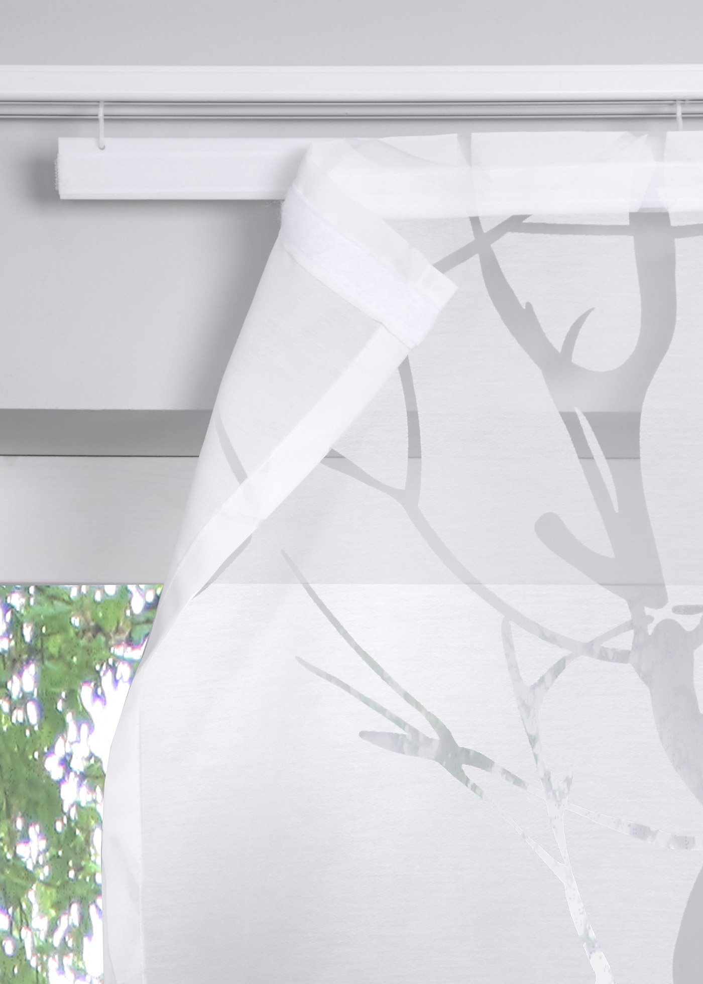 Zasłona panelowa w wypalany wzór (1 szt.)