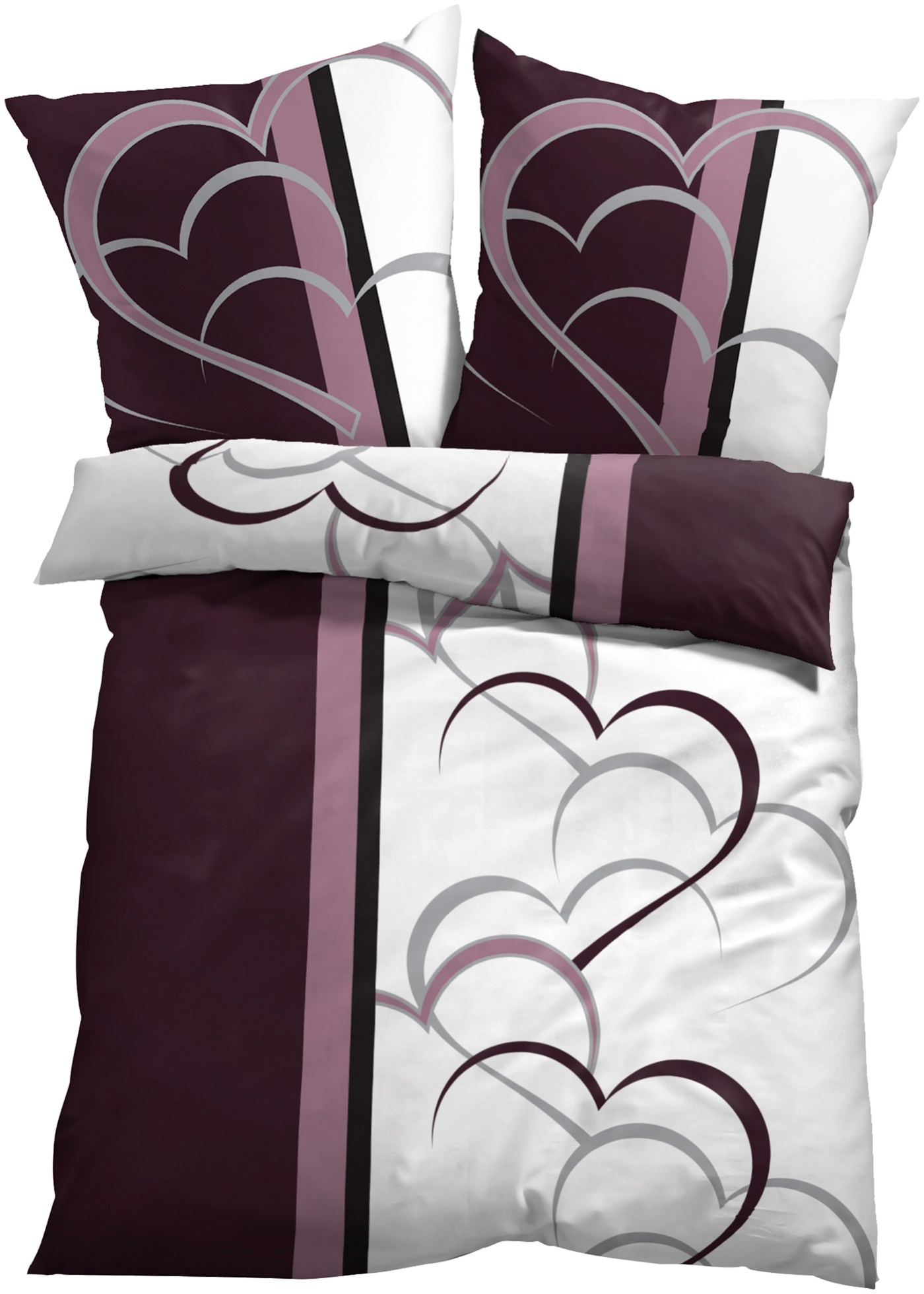 Pościel z nadrukiem w serca