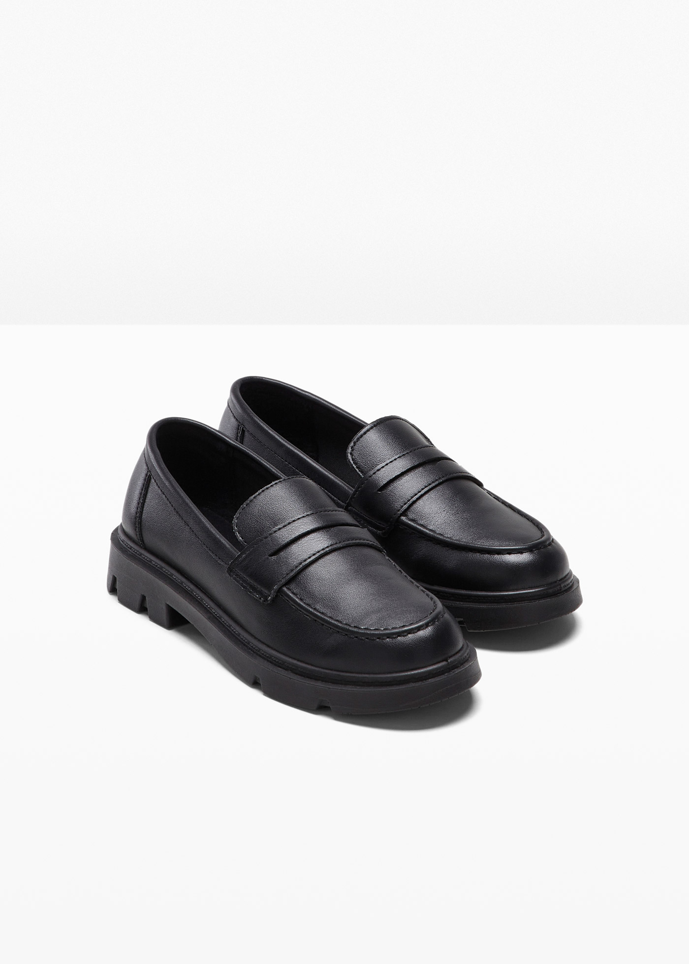 Loafersy chunky na lekkiej podeszwie