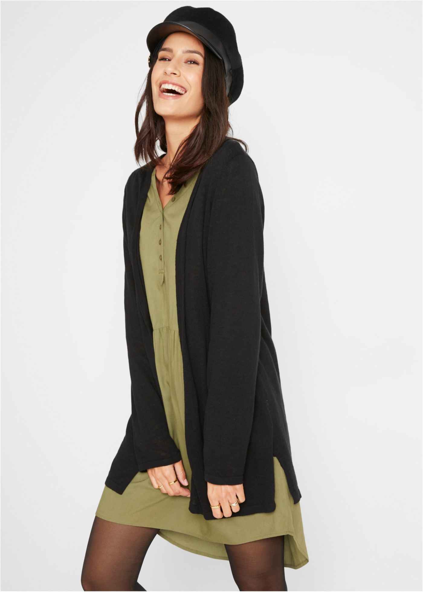 Kardigan z czystej delikatnej bawełny slub