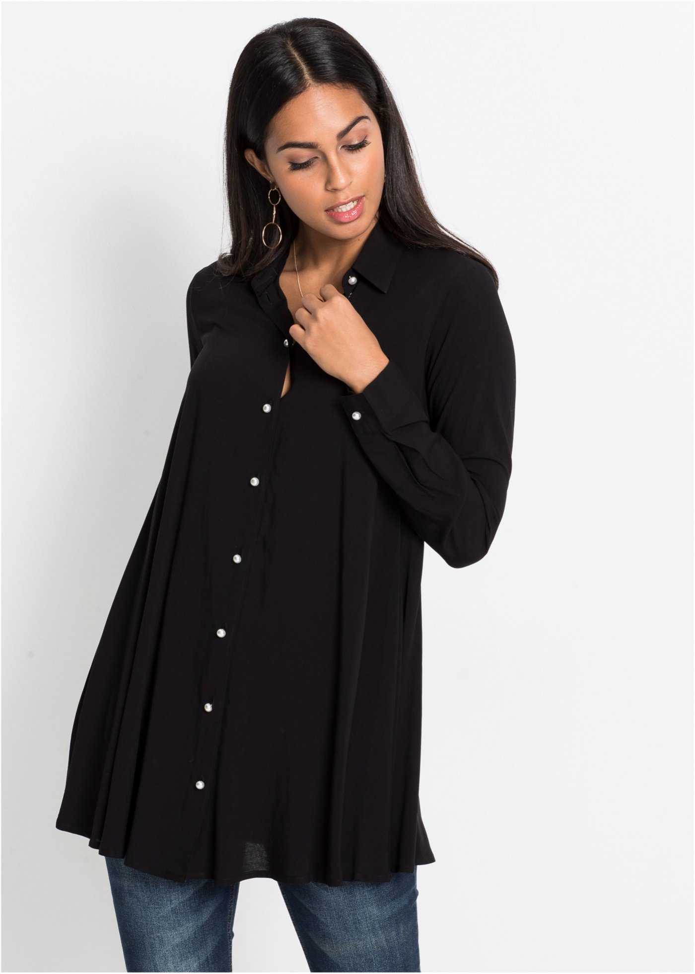 Bluzka z czystej wiskozy