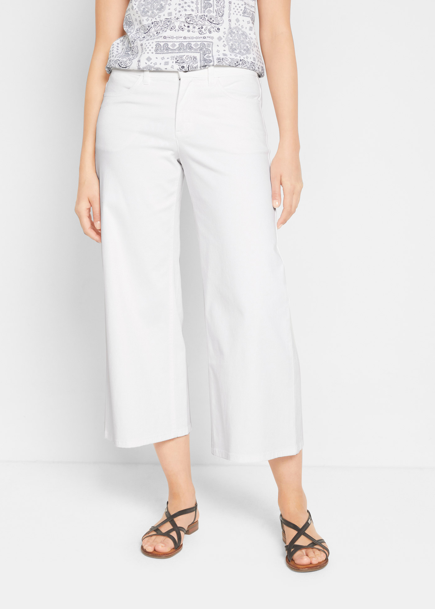 Dżinsy rybaczki ze stretchem (2 pary)