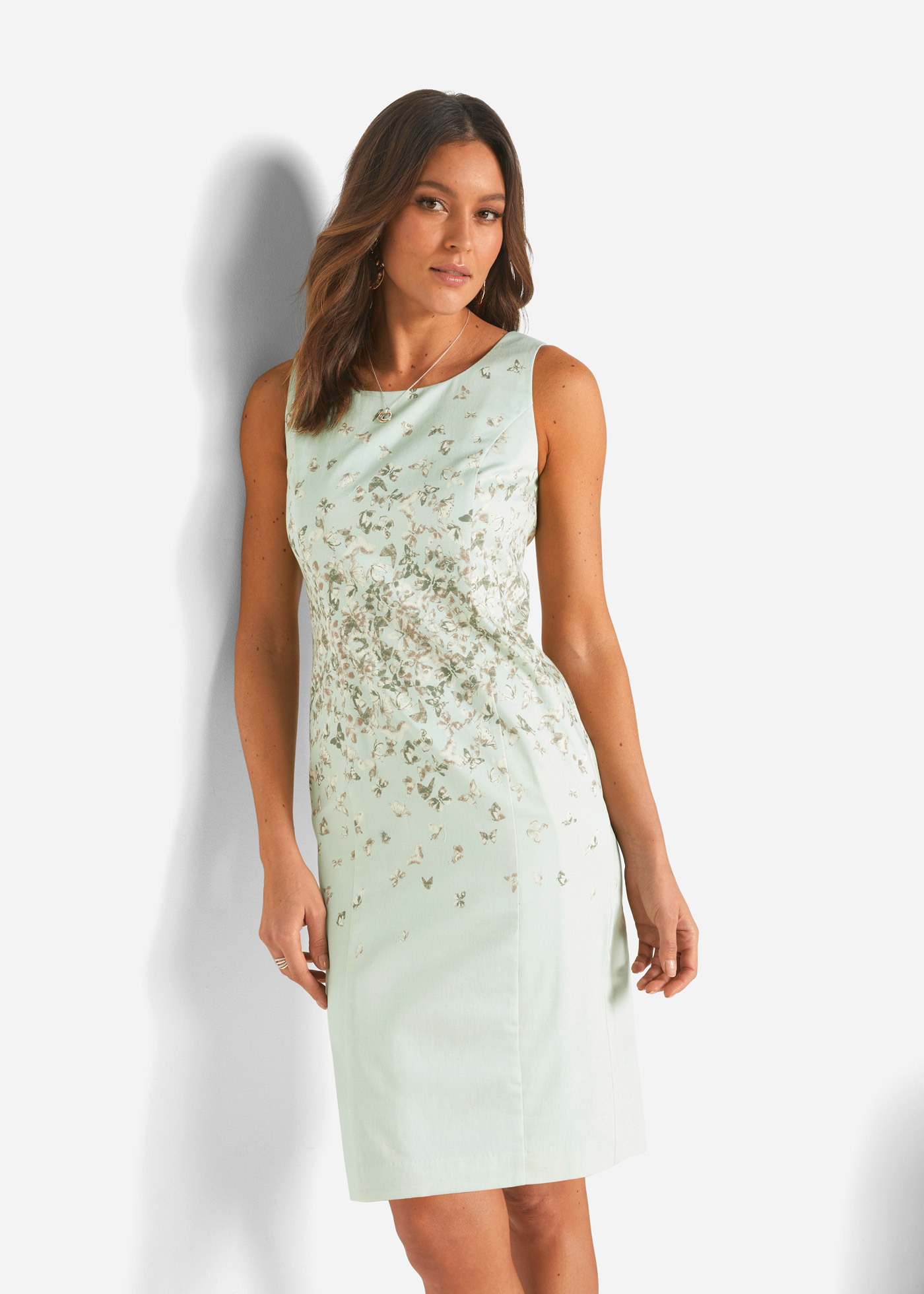 Sukienka ołówkowa z nadrukiem