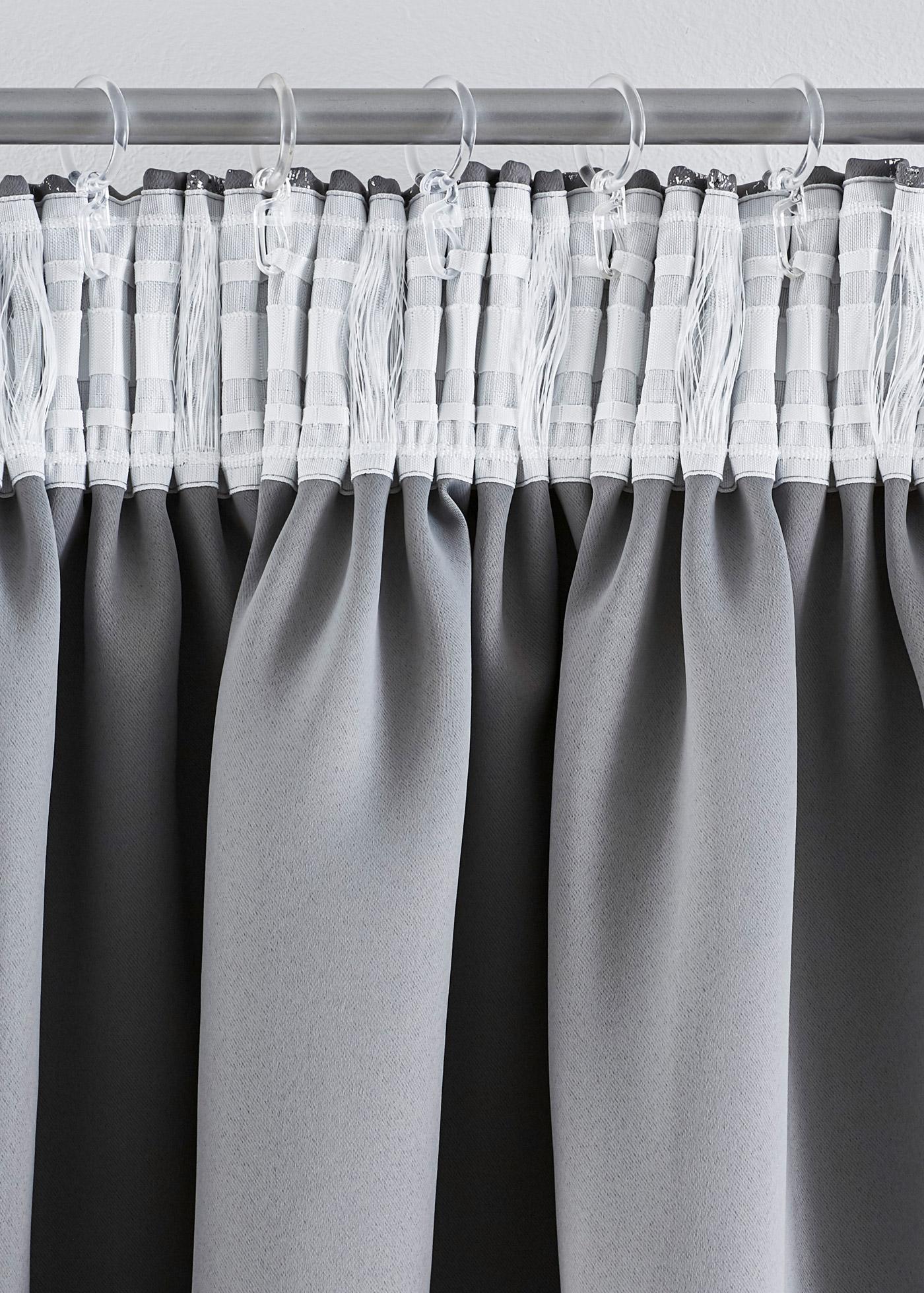 Zasłona zaciemniająca z połyskującym nadrukiem (1 szt.)