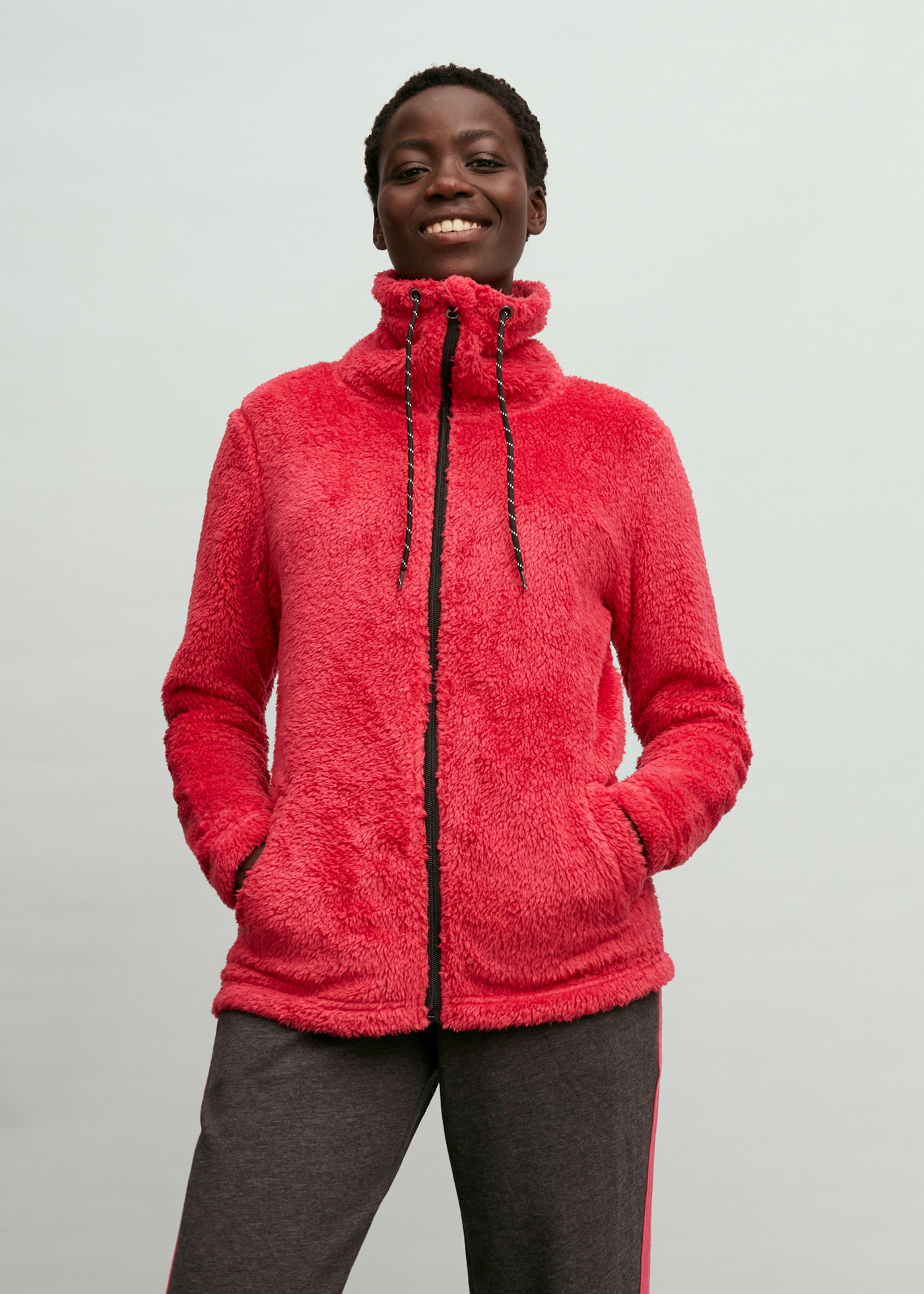 Bluza rozpinana z polaru