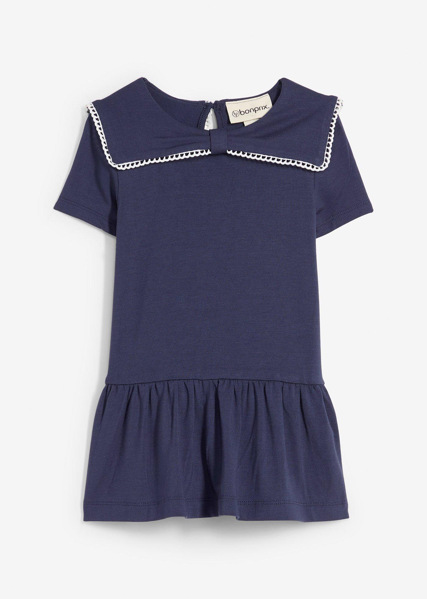 Sukienka z dżerseju z lejącej wiskozy