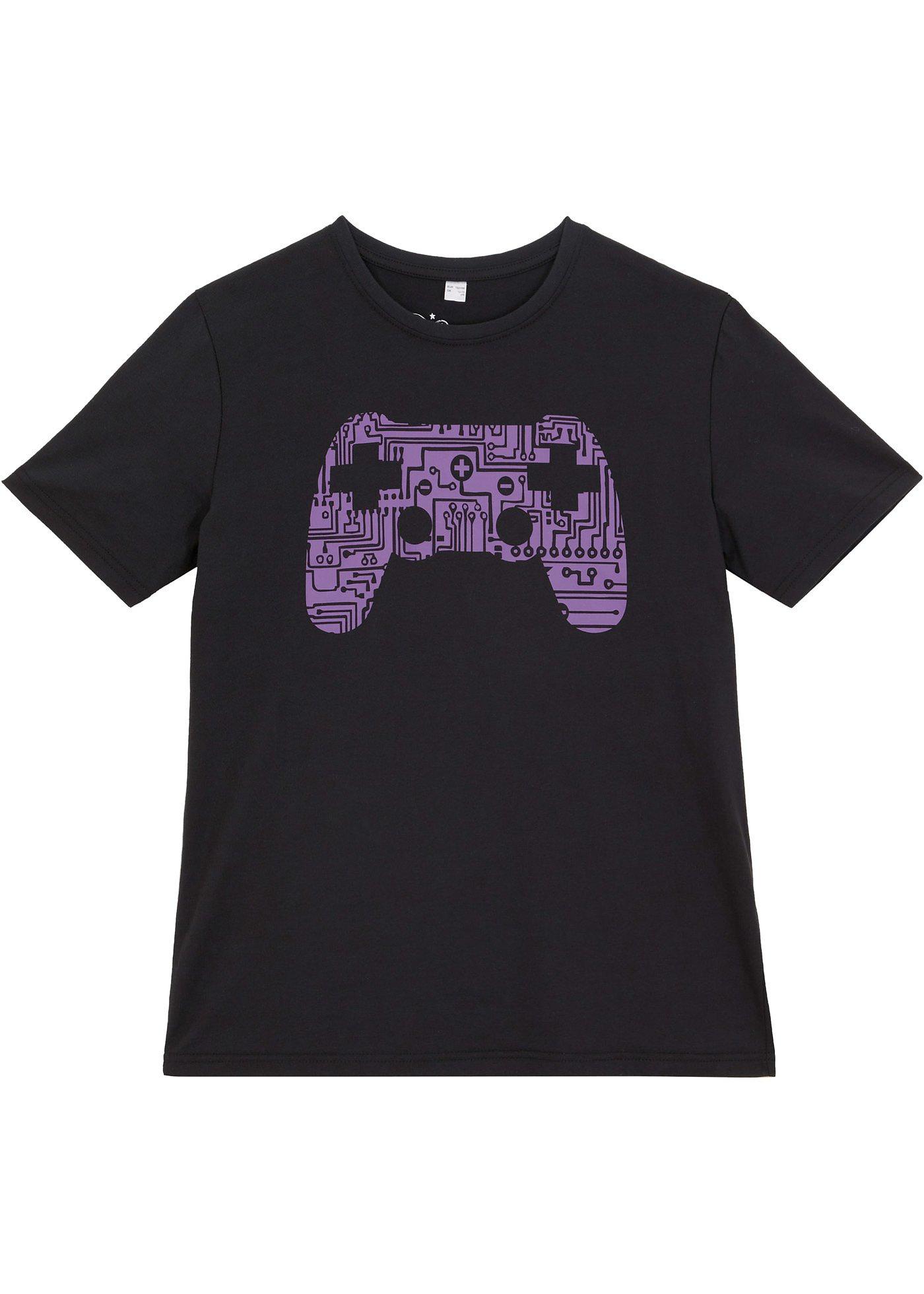 T-shirt chłopięcy z bawełny organicznej