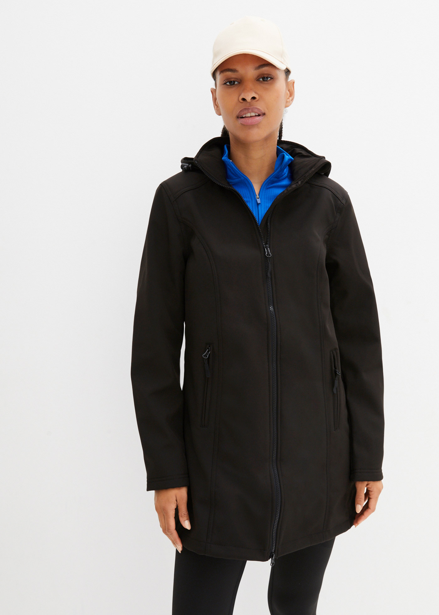 Hydrofobowa parka softshellowa