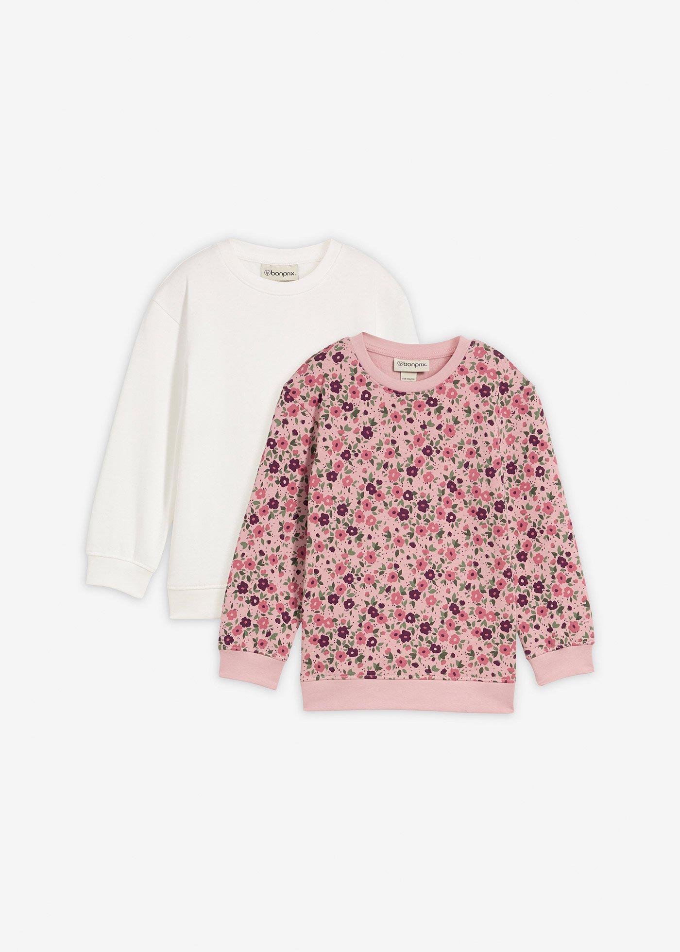 Bluza z czystej bawełny organicznej (2 szt.)