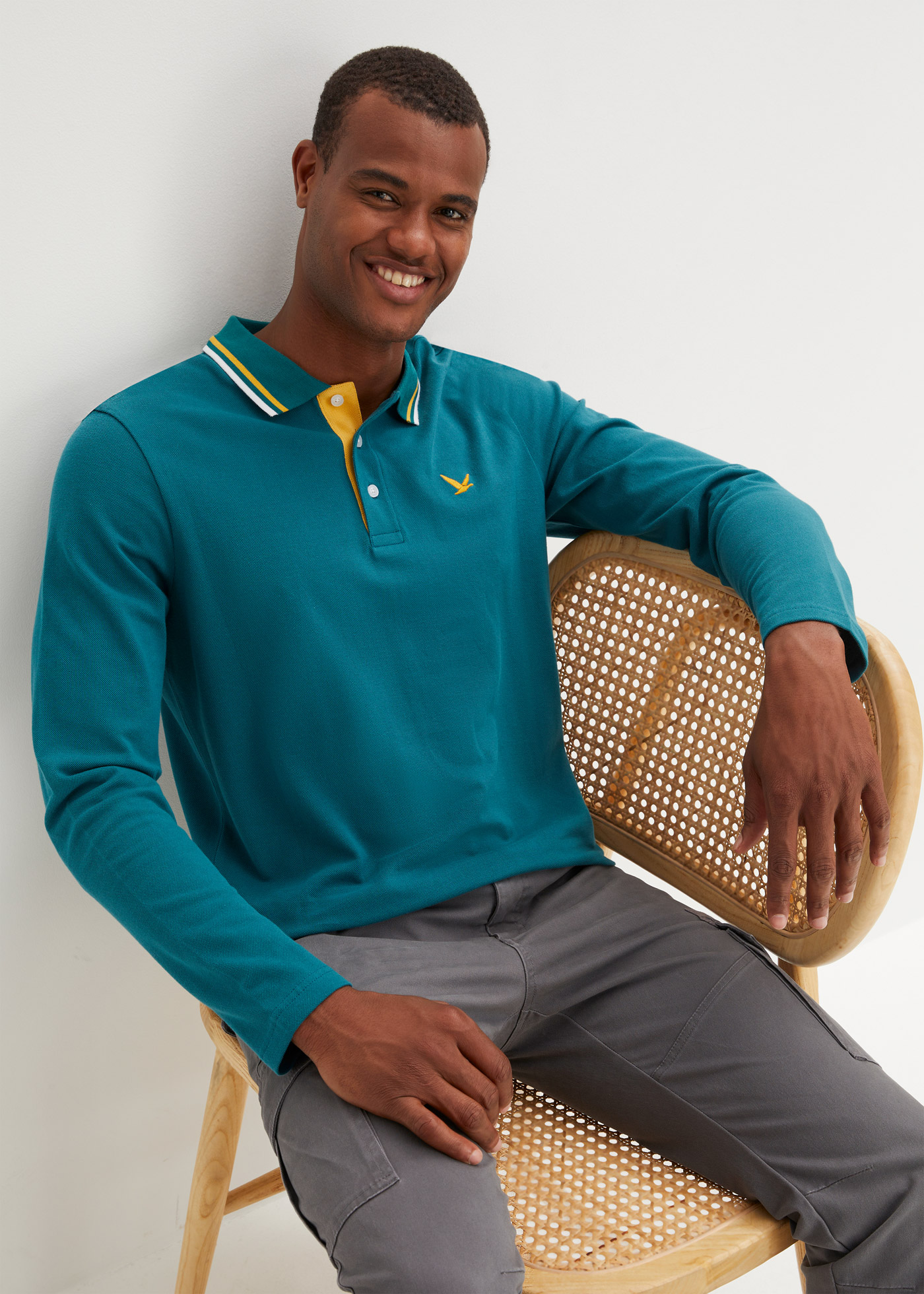 Koszulka polo (2 szt.) z czystej bawełny organicznej